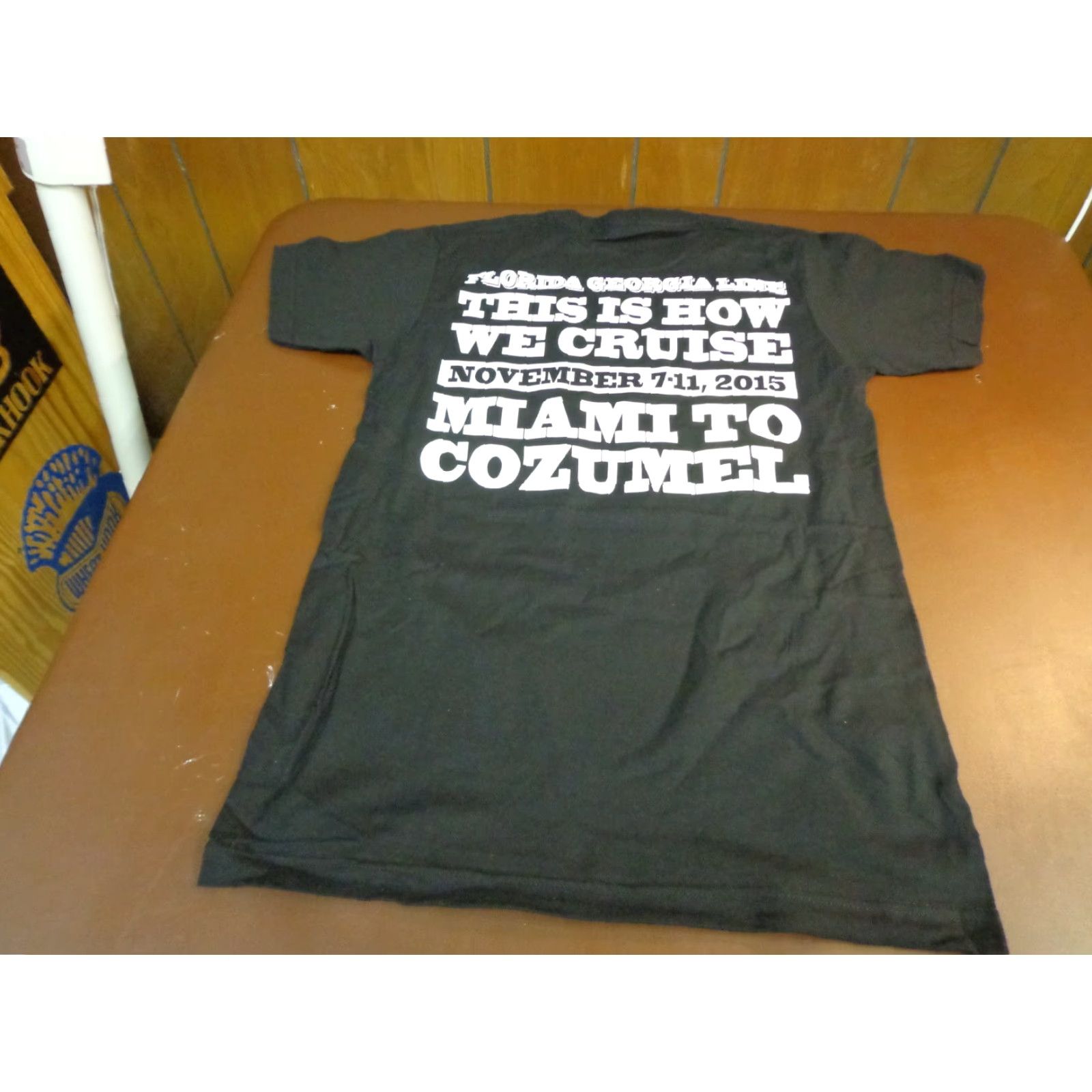 Tultex Florida Georgia Line THIS IS HOW WE CRUISE 2015 Anything Goes T Shirt S Black Graphic Tee Music Tultex Unisex Adults Short Sleeve Shirt Size US S / EU 44-46 / 1 - 7 Thumbnail
