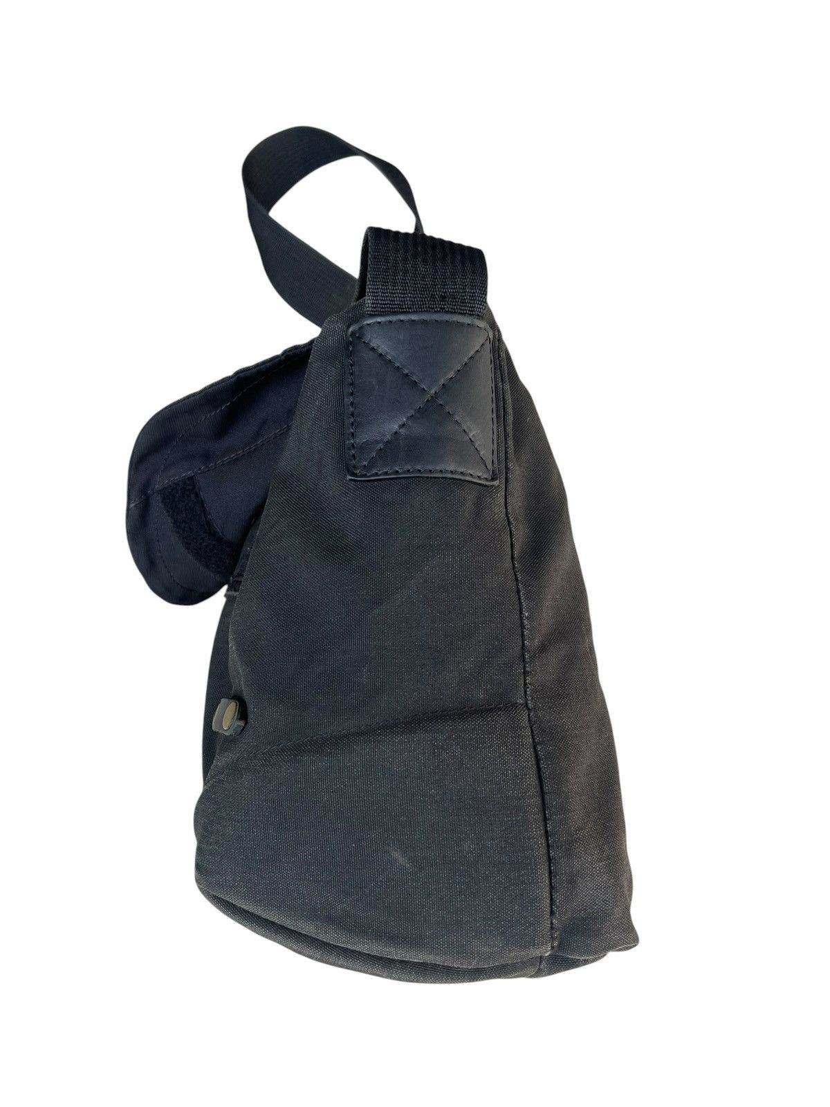 Jas MB VTG Jas M.B. England Distressed Faded Waxed Messenger Bag Size ONE SIZE - 12 Thumbnail