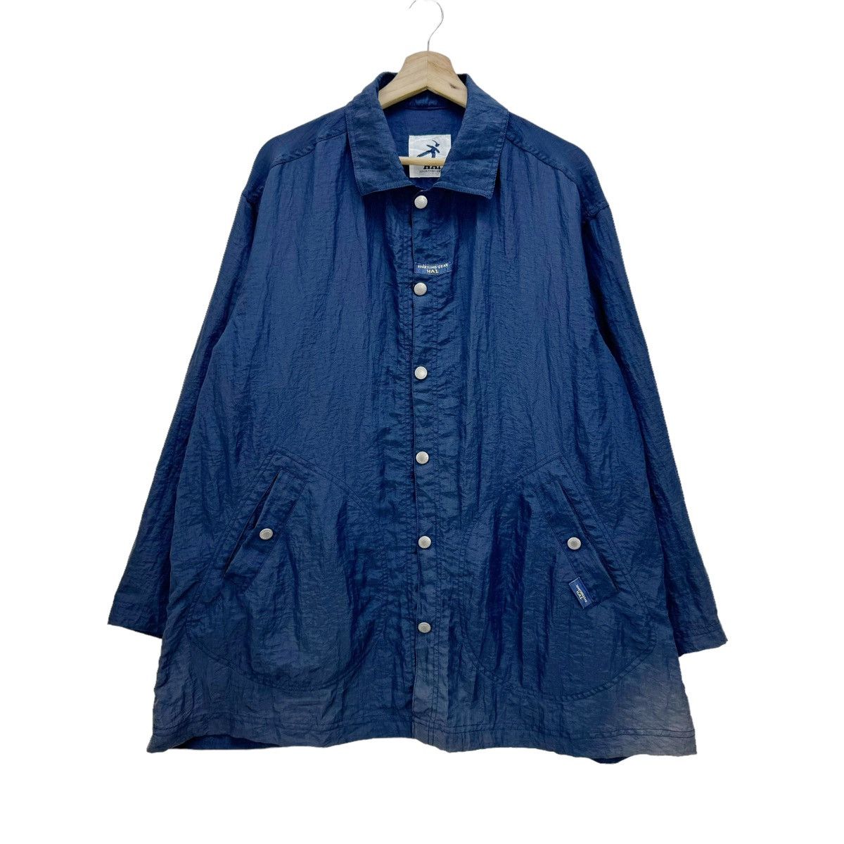 Hai Sporting Gear × Issey Miyake × Japanese Brand ❄️HAI SPORTING GEAR IS SNAP BUTTON LIGHT JACKET Size M / US 6-8 / IT 42-44 - 2 Thumbnail