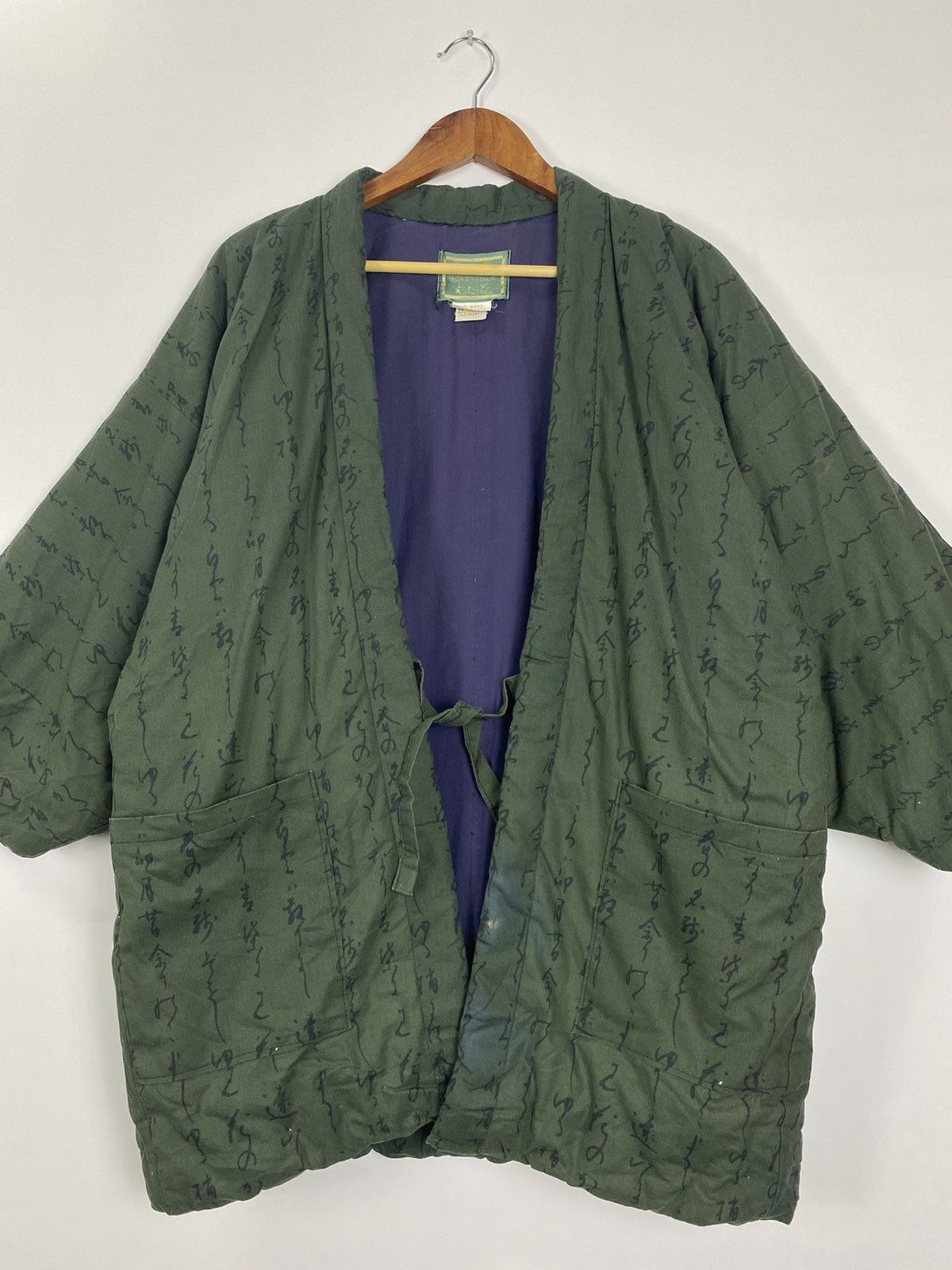 Japanese Brand Vintage Samurai Kimono Jacket Size US XL / EU 56 / 4 - 4 Thumbnail