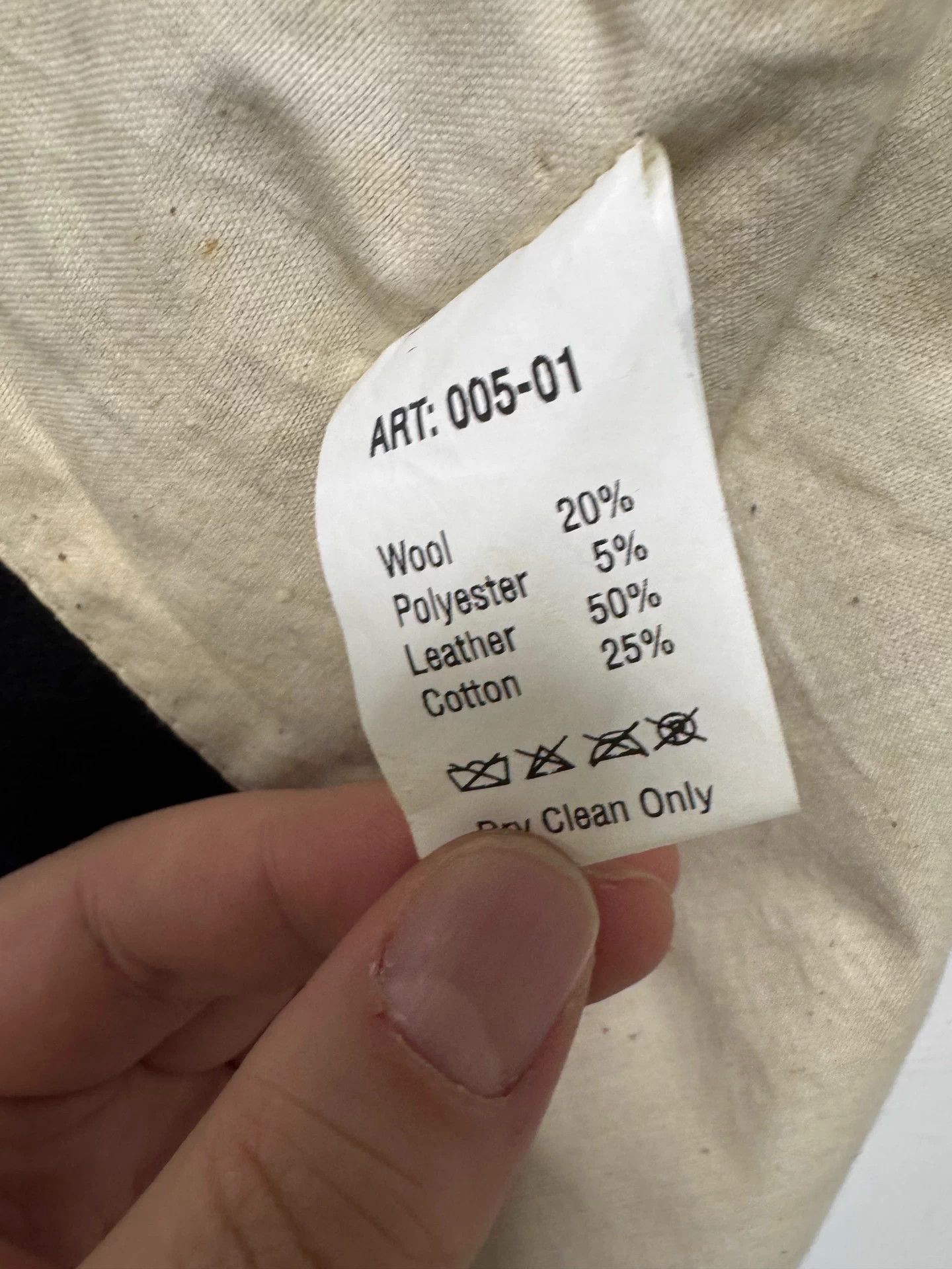 Other Garden Paris leather panel wool-cotton blend pre-owned vest Size XXS / US 00 / IT 34 - 4 Thumbnail