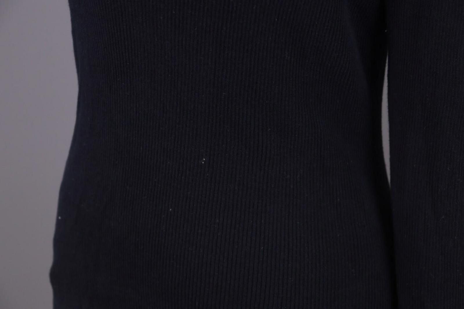 J.Crew J.Crew Black Ribbed Jumper Knit Sweater Size M Size M / US 6-8 / IT 42-44 - 9 Thumbnail