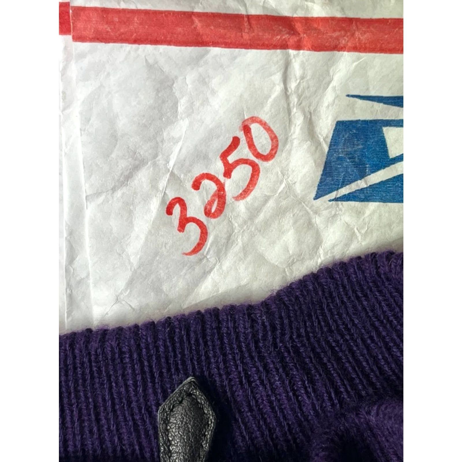 Polo Ralph Lauren Polo Ralph Lauren Long Sleeve Quarter Zip Merino Wool Sweater Size Large Purple Mens Size US L / EU 52-54 / 3 - 8 Thumbnail