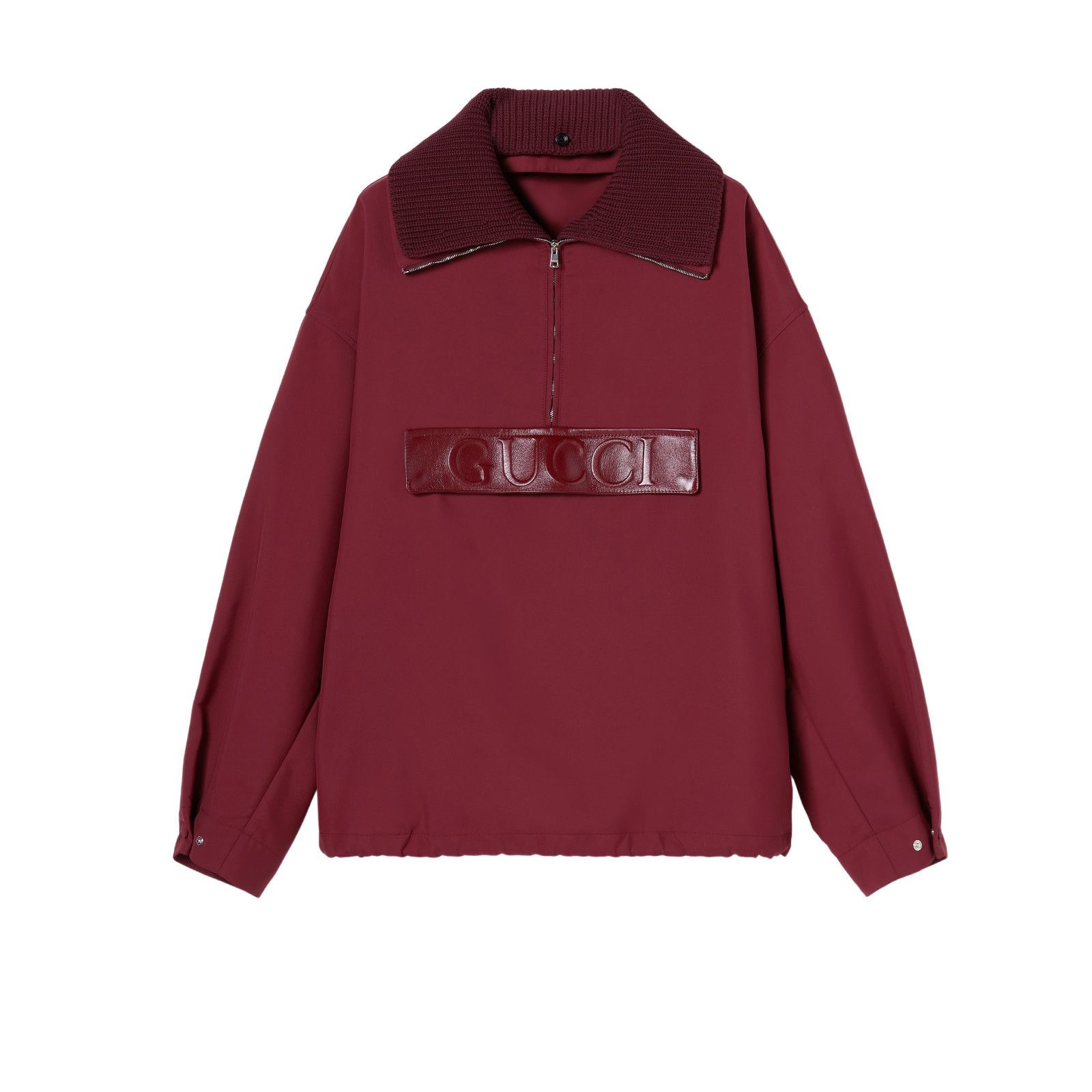 Gucci GUCCI $4200 Rosso Ancora Red Bomber Jacket New & Authentic ( Size M / US 6-8 / IT 42-44 - 1 Thumbnail