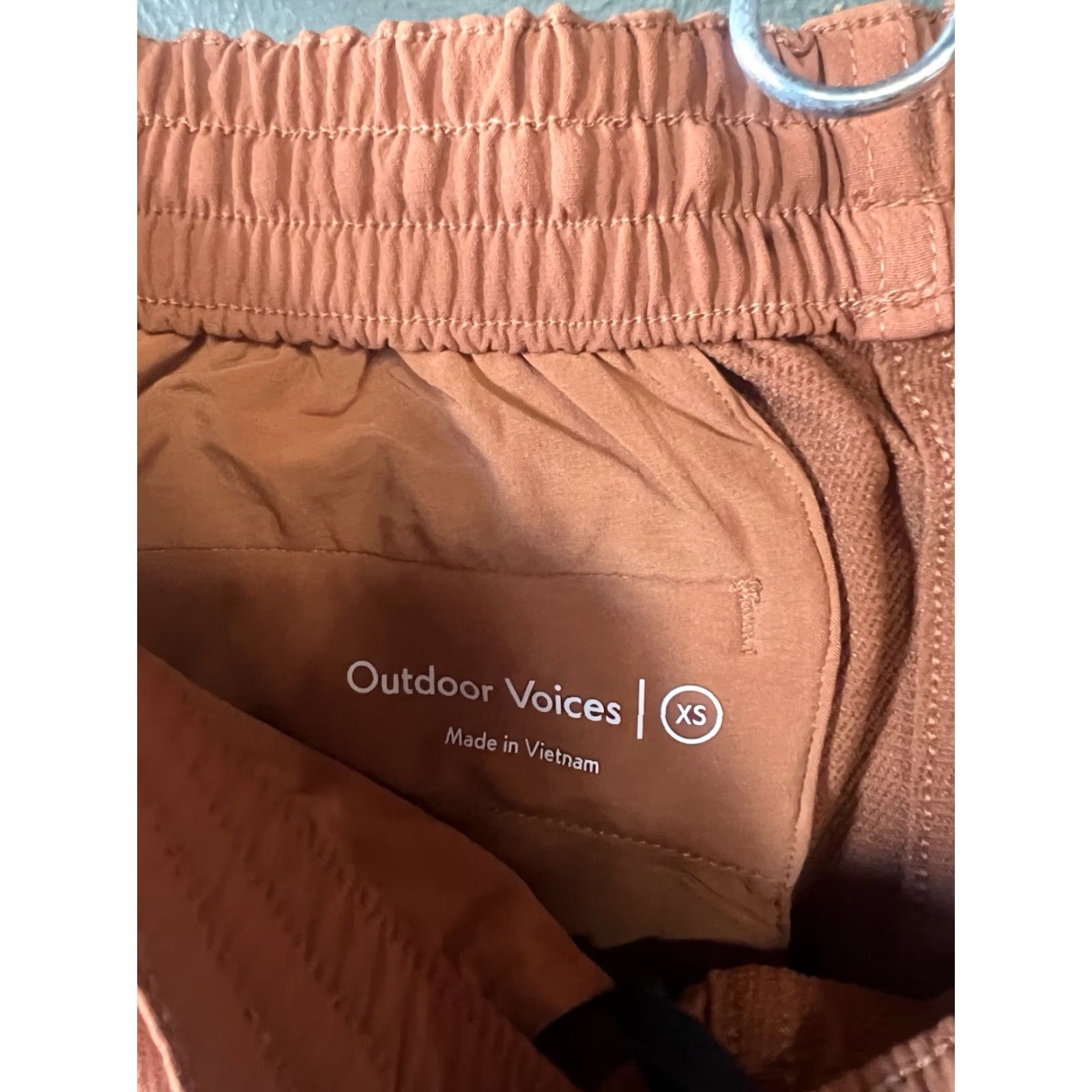 Outdoor Voices Outdoor Voices Womens Orange Cropped Jogger Sweatpants XS Pants Regular Activewear Girls? Size 26" / US 2 / IT 38 - 3 Thumbnail