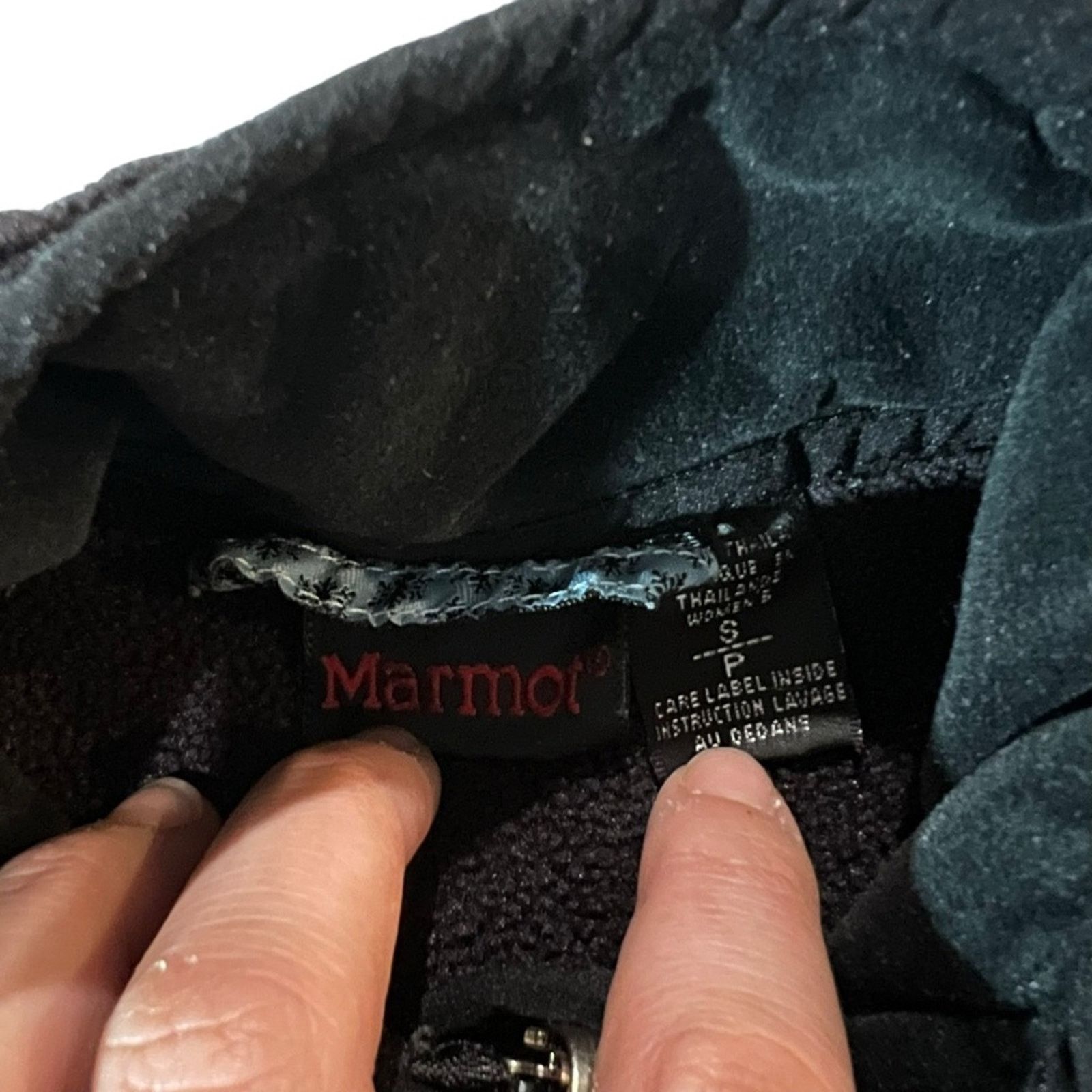 Marmot Marmot Jacket Womens Size Small Black Full Zip Fleece Size S / US 4 / IT 40 - 4 Thumbnail