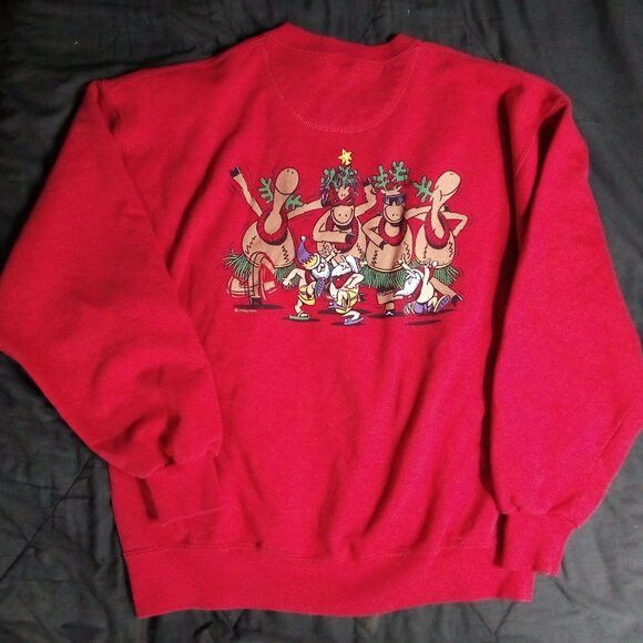 Other Vintage Crazy Shirts Mele Kalikimaka Christmas Sweatshirt Size US M / EU 48-50 / 2 - 5 Thumbnail