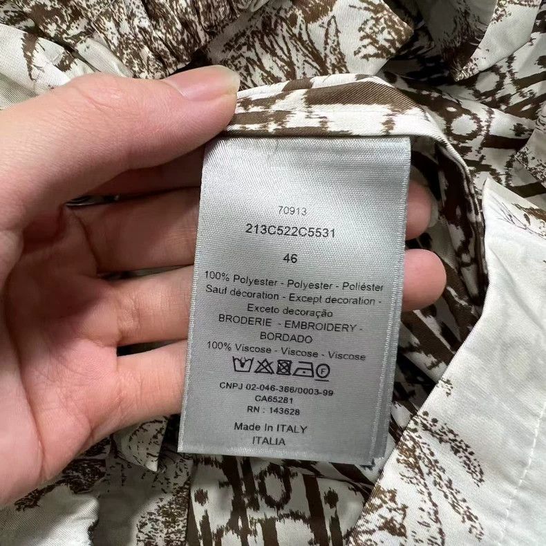 Dior Dior Zipper lapel cactus pattern printed jacket Size US S / EU 44-46 / 1 - 5 Thumbnail