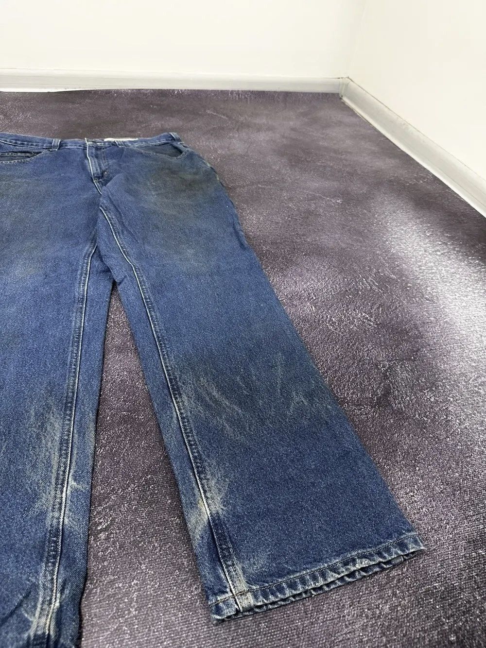 Carhartt Vintage Carhartt USA Stone Washed Faded Opium Y2K Work Jeans Size US 32 / EU 48 - 13 Thumbnail