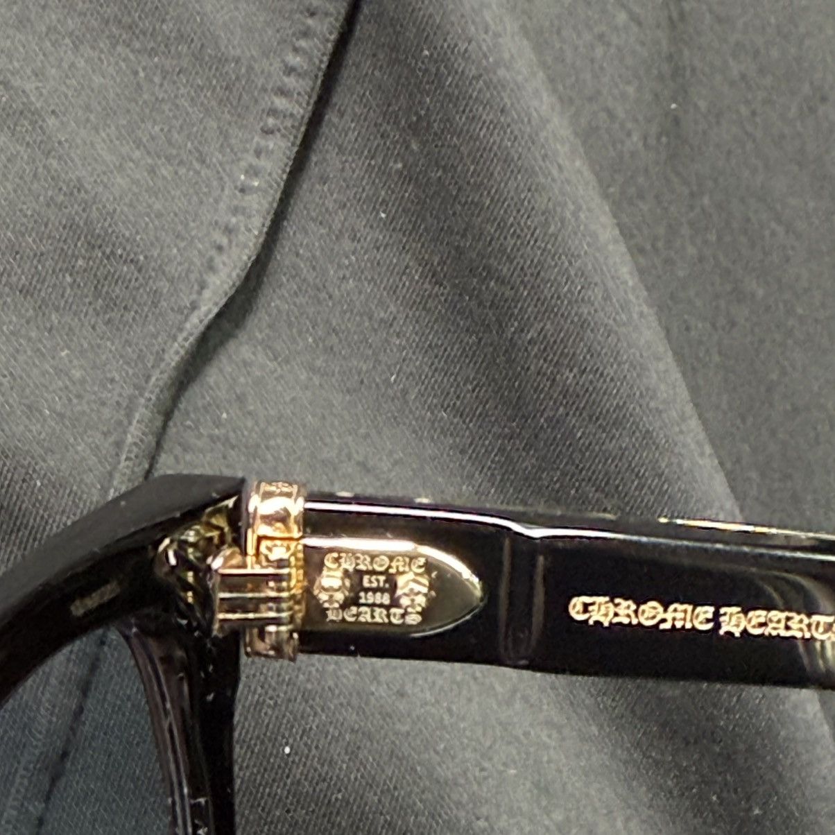 Chrome Hearts Chrome Hearts “Dick Fitzener” glasses 18kt Size ONE SIZE - 6 Thumbnail