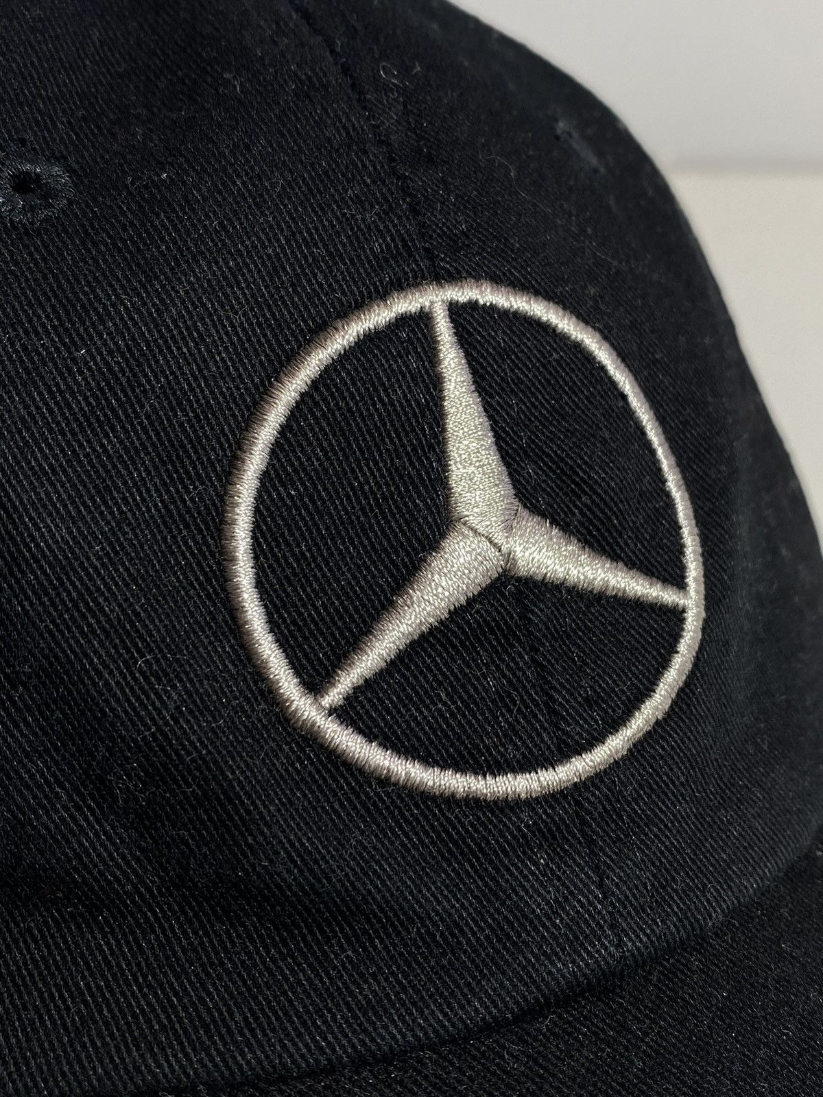 Mercedes-Benz Vintage Mercedes Benz y2k racing black cap hat streetwear Size ONE SIZE - 3 Thumbnail
