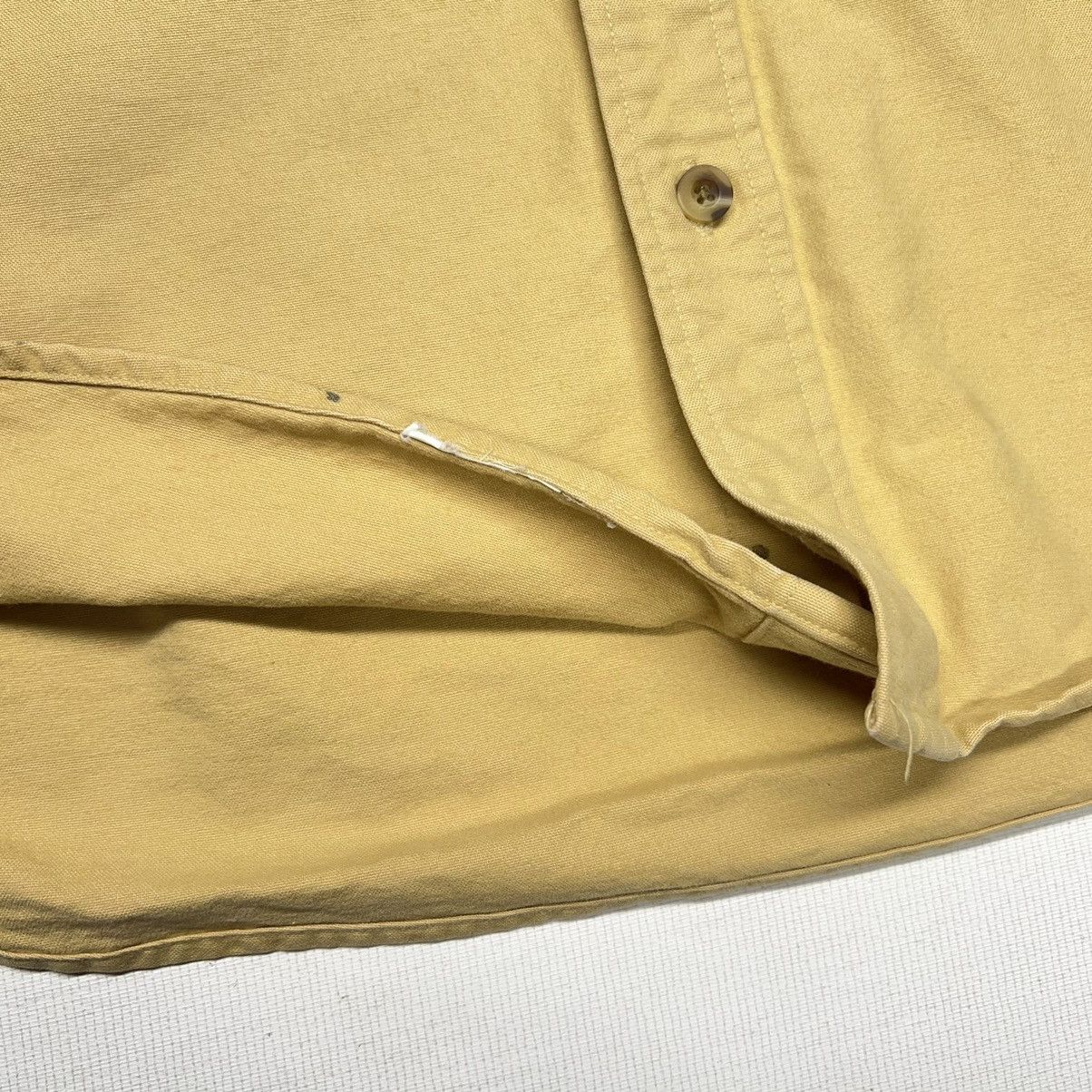Cabelas × Vintage Cabelas Button Down Shirt Yellow Flannel Heavy Long Sleeve Size US XXL / EU 58 / 5 - 8 Thumbnail