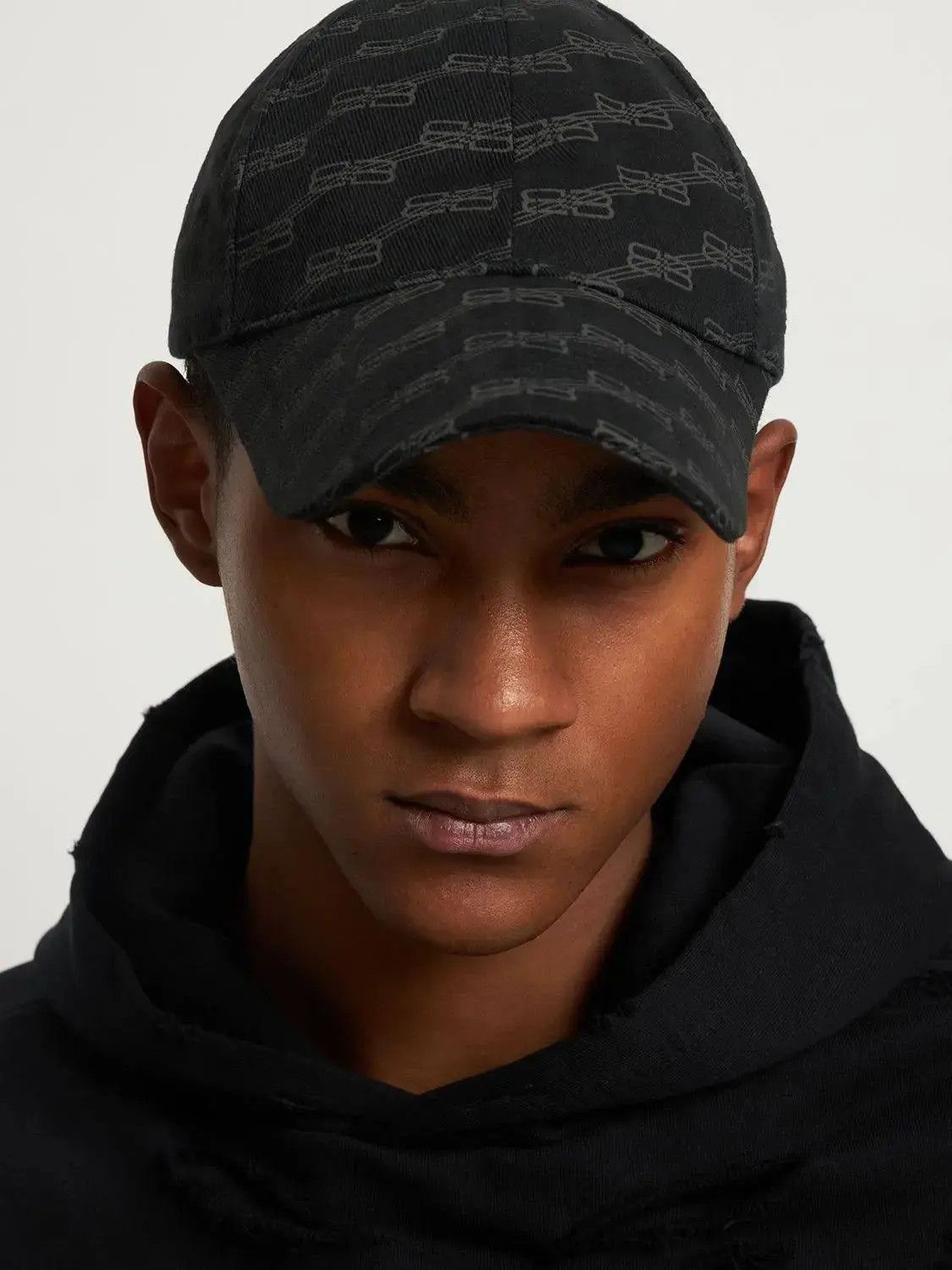 Balenciaga o1la1rc1a0924 Size: M / BB Monogram Cap in Black Size ONE SIZE - 4 Thumbnail