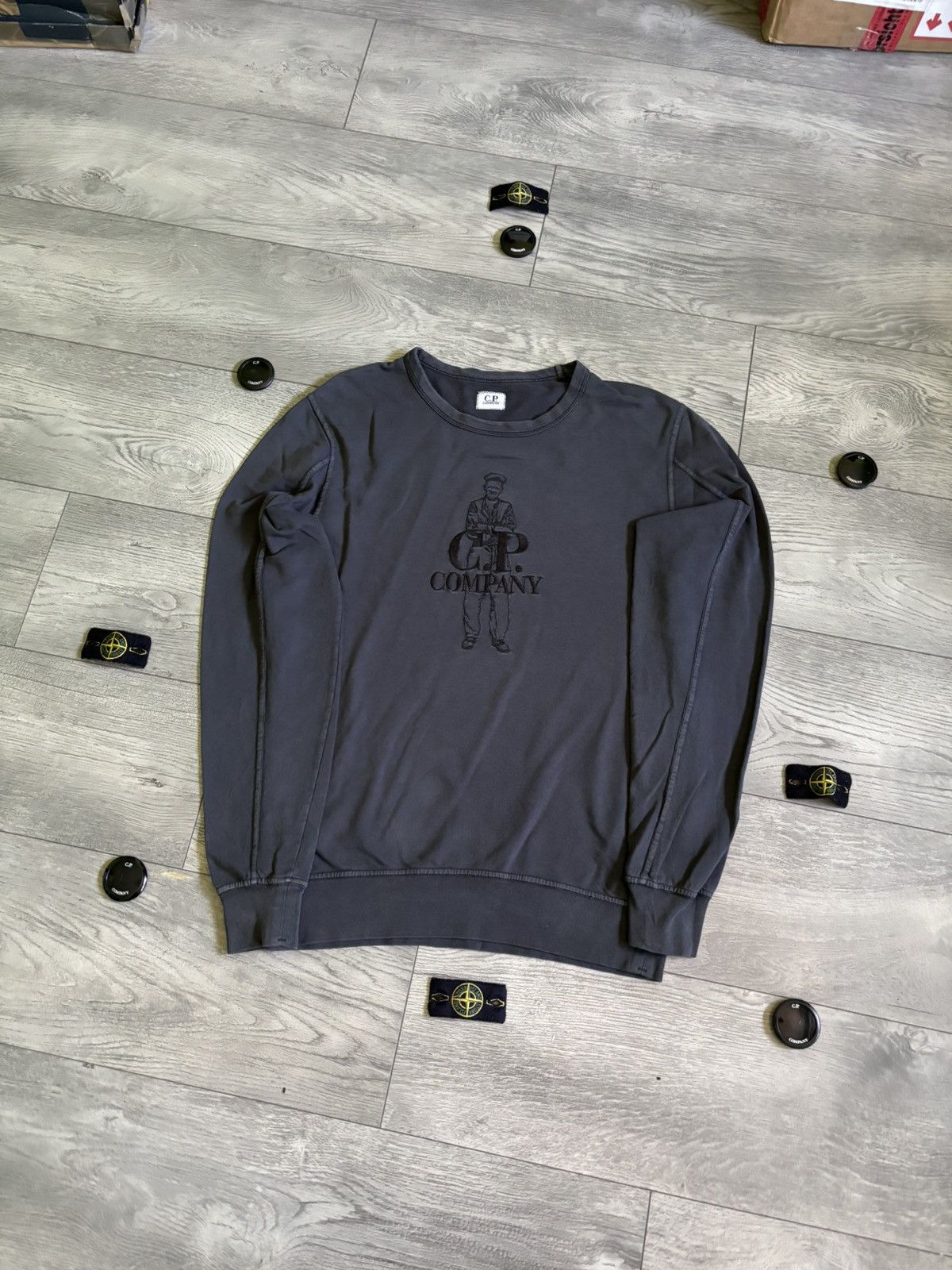 C.P. Company Black crewneck cp Company rare cw Size US S / EU 44-46 / 1 - 1 Thumbnail