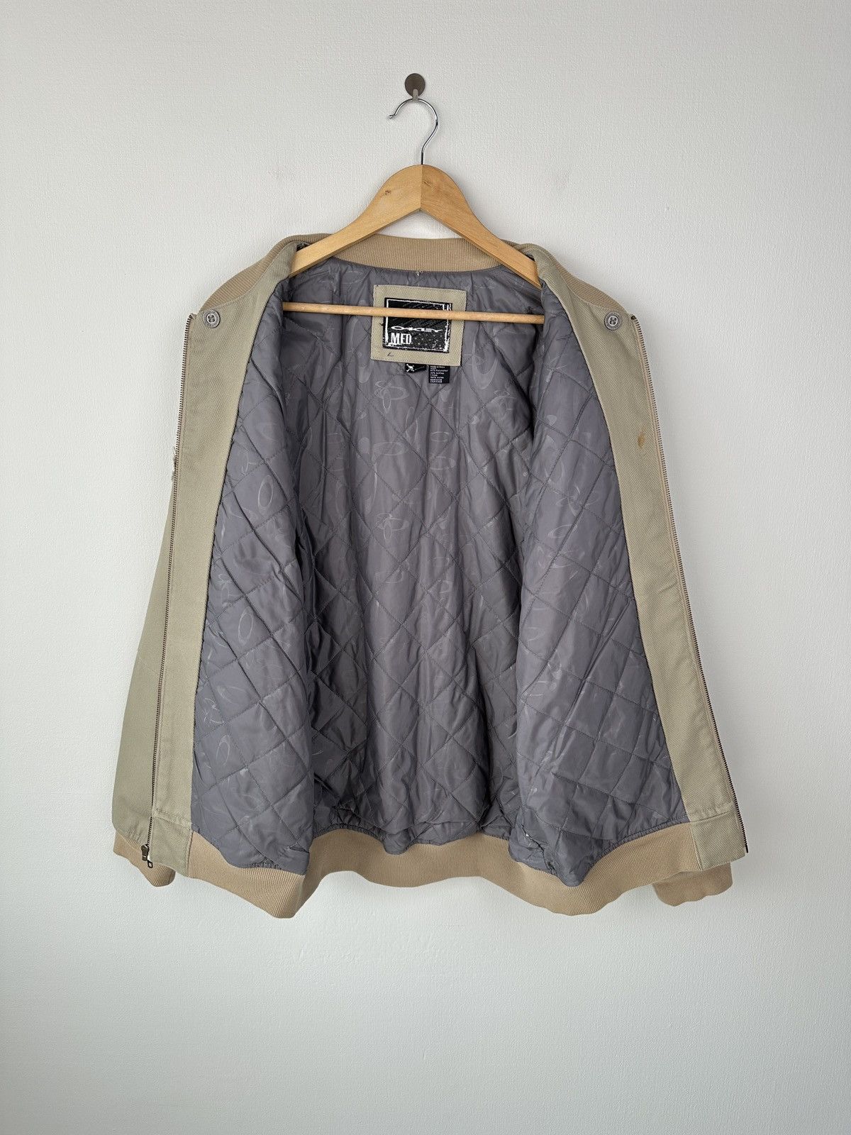 Oakley Vintage Y2K OAKLEY Military Bomber Jacket Beige Men’s size M Size US M / EU 48-50 / 2 - 3 Thumbnail