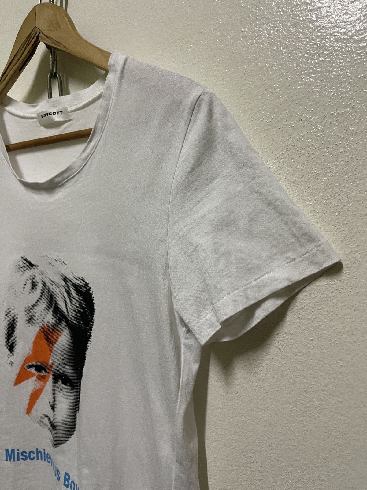 Boycott × Japanese Brand Boycott Mischievous Boy David Bowie T Shirt Size M / US 6-8 / IT 42-44 - 4 Thumbnail