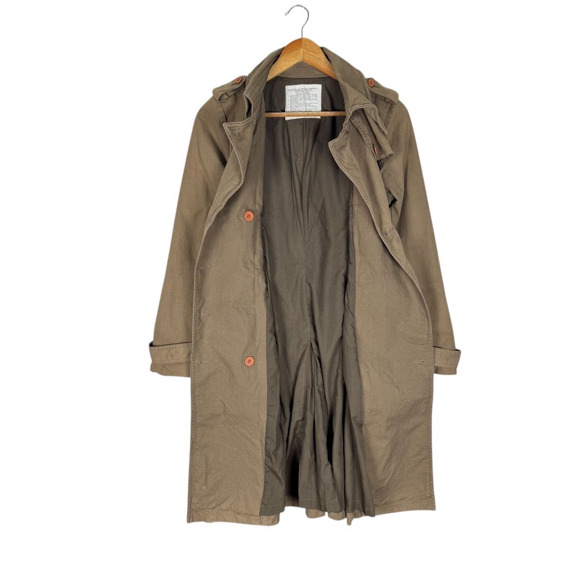 GOA ☀️GOA MILITARY TRENCH COAT JACKET Size S / US 4 / IT 40 - 8 Thumbnail