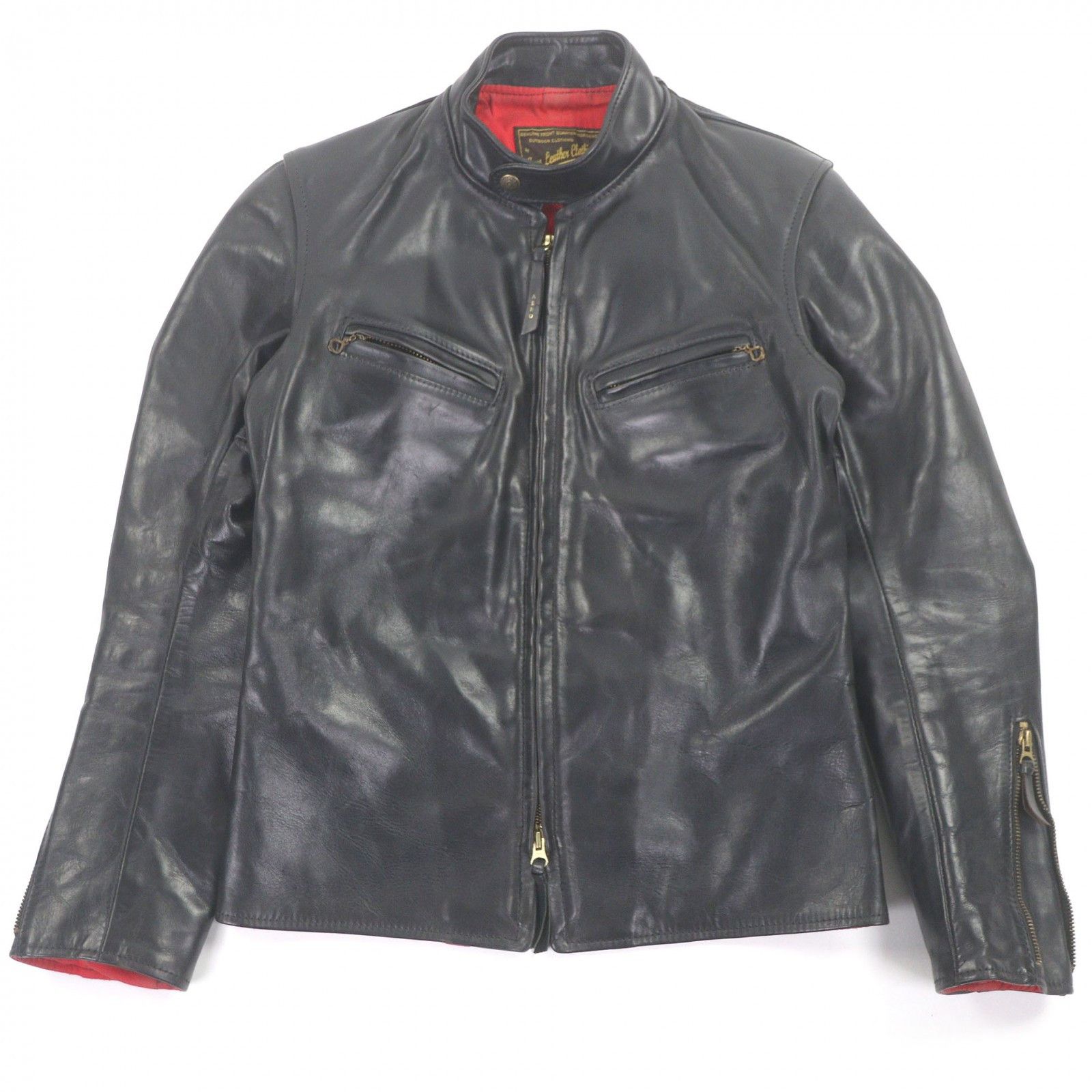 Other Other AERO LEATHER Board Racer Horsehide Jacket Leather Outerwear DUTY FREE for USA Size ONE SIZE - 1 Thumbnail