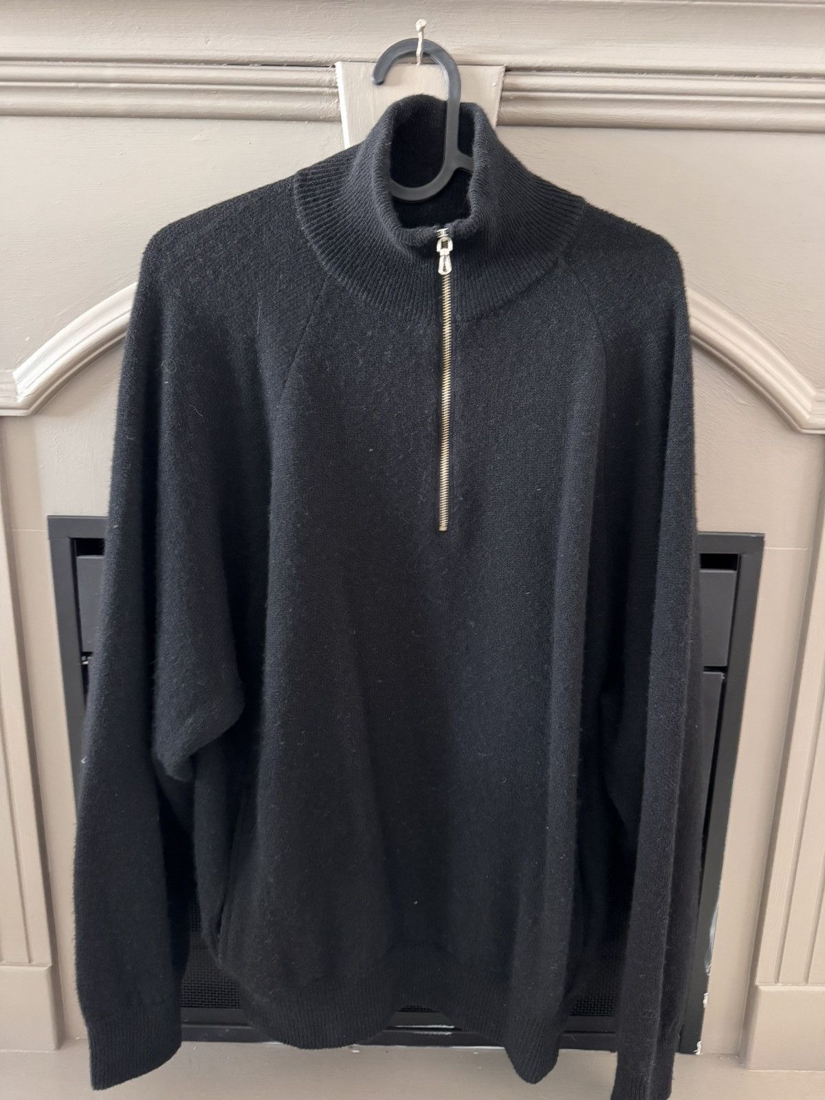 Batoner Backloop Camel Half Zip | Grailed