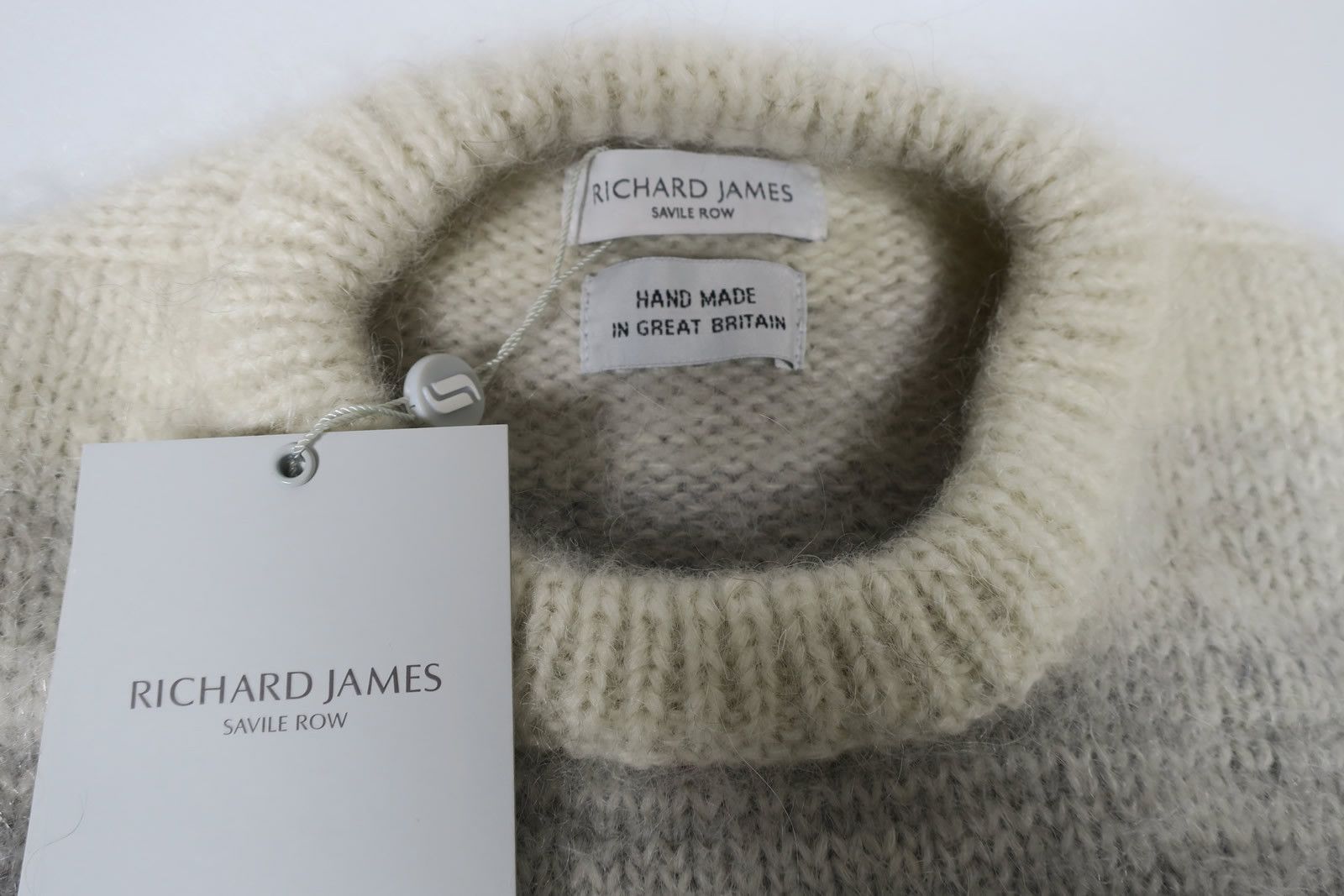Richard James Richard James Degrade Crew Neck Mohair Sweater RRP $1000 Size US L / EU 52-54 / 3 - 3 Thumbnail