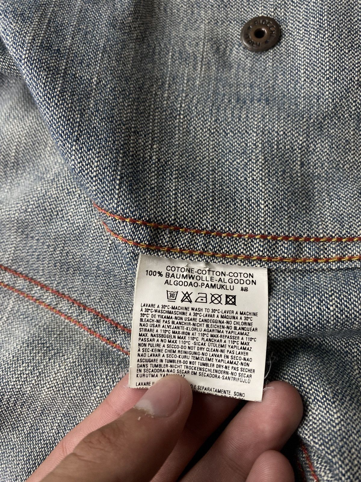 Diesel Denim jacket Diesel J.A.A. jeans vintage rare streetwear y2k Size US L / EU 52-54 / 3 - 15 Thumbnail
