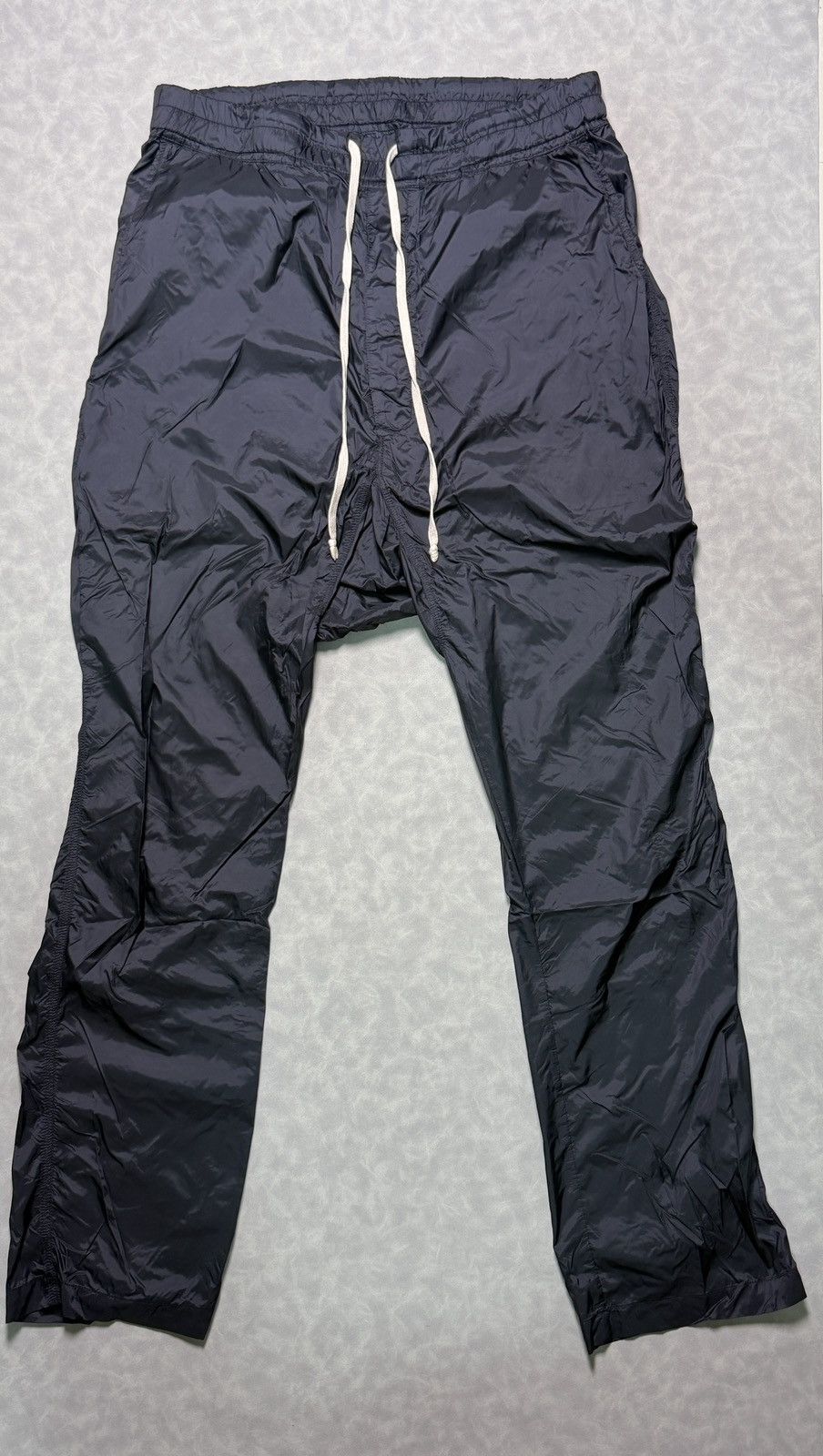 Rick Owens Drkshdw 17ss Dark Dust Drop Crotch Memphis Cut Cargo