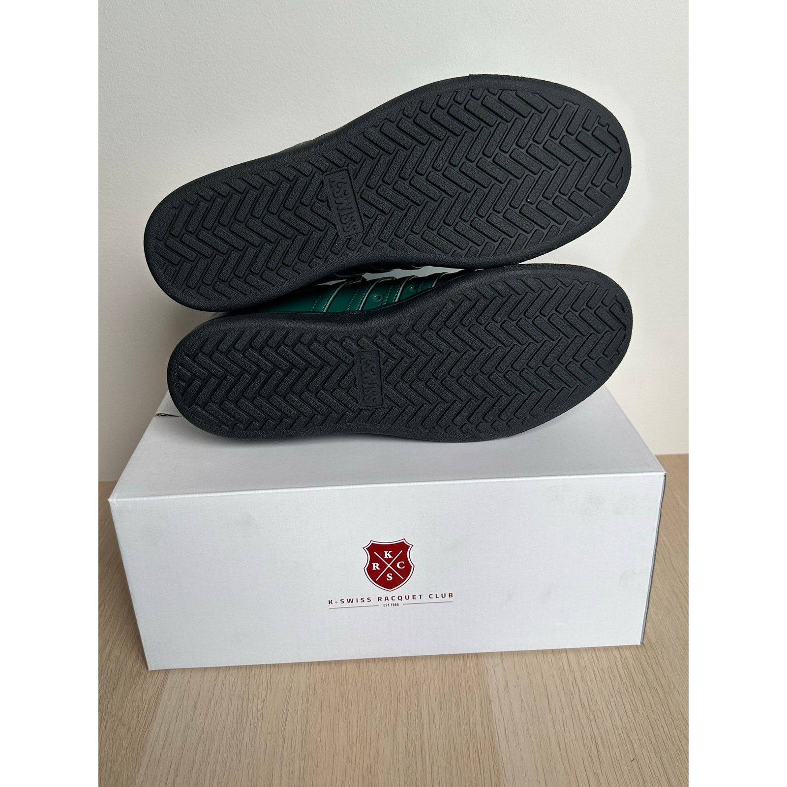 K-Swiss K-Swiss x Anwar Carrots Classic 66 Green Sneaker -Size 7.5M Size US 7.5 / EU 40-41 - 7 Thumbnail