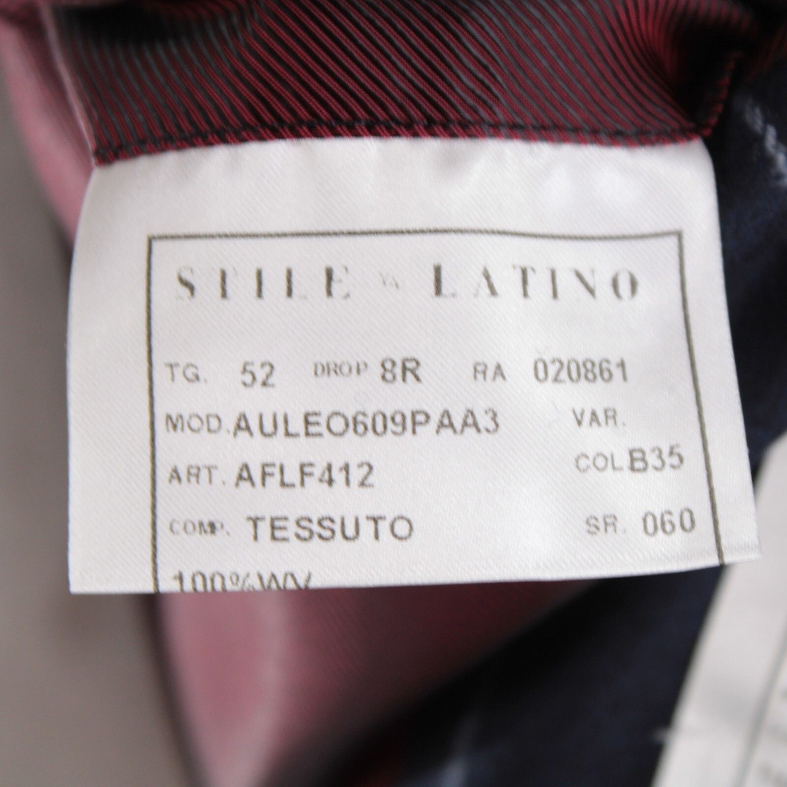 Other Stile Latino Suit Size US 42 Regular in Blue Size 42R - 9 Thumbnail