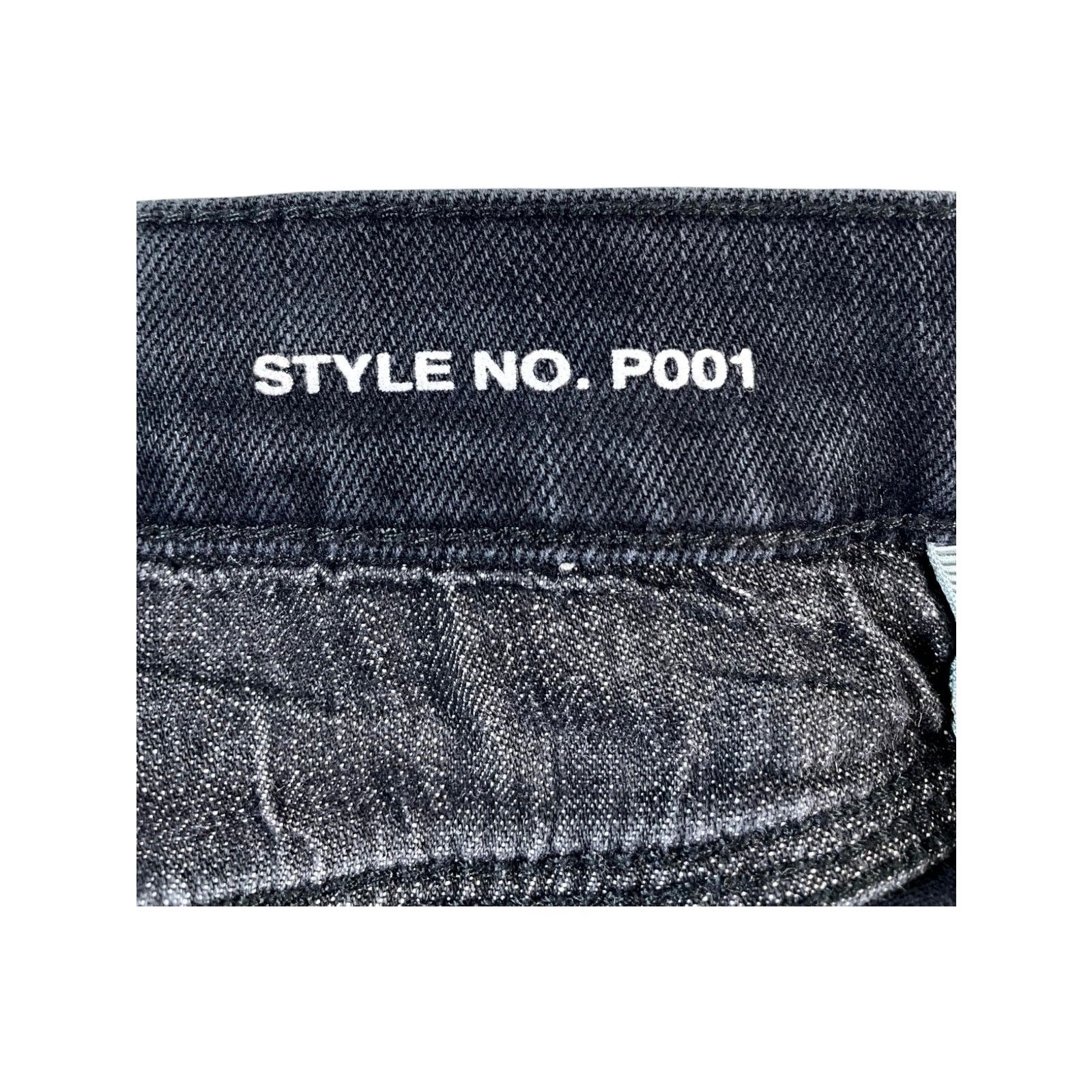 Purple Brand Purple Brand Plain Black Wash Jeans Size US 36 / EU 52 - 5 Thumbnail