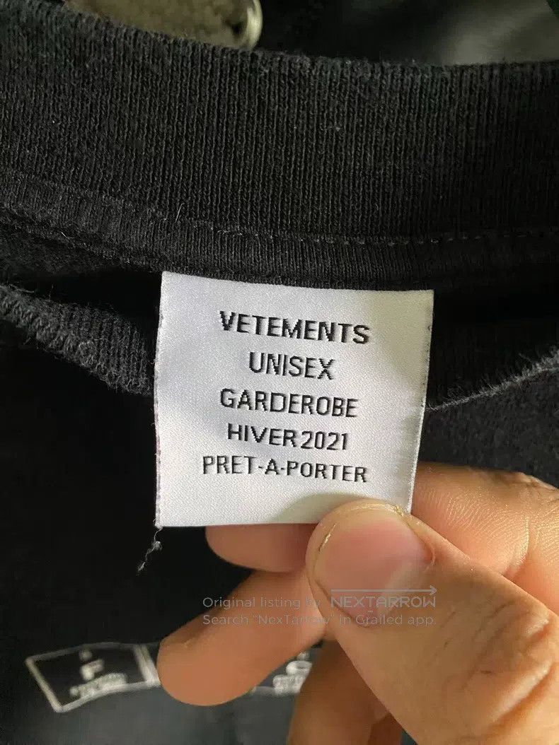 Vetements Vetements Swear word slogan short sleeve Size US S / EU 44-46 / 1 - 4 Thumbnail