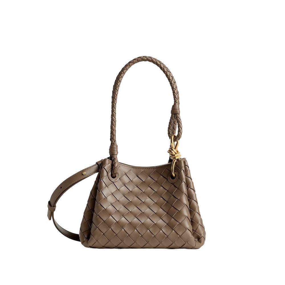 Bottega Veneta BOTTEGA VENETA Parachute Small $4500 Pinecone Leather Should Size ONE SIZE - 1 Thumbnail