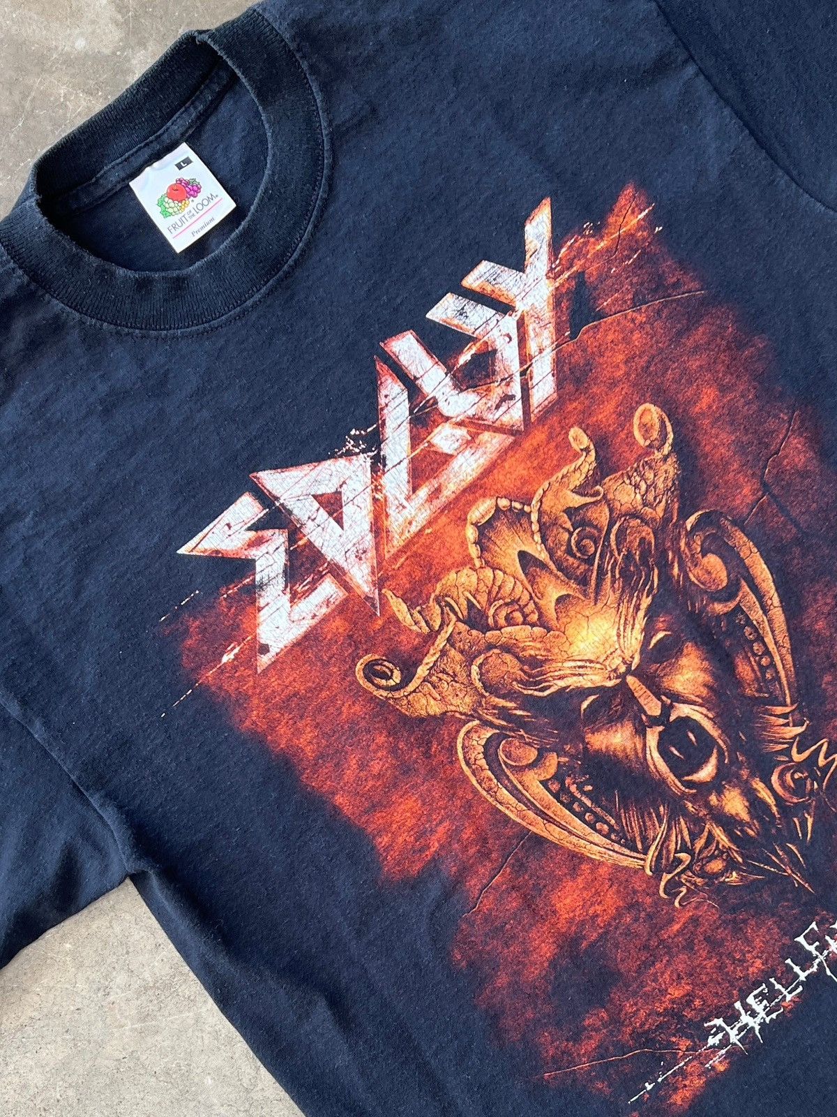 Band Tees × Vintage Vintage 2004 Edguy World Wide Hellfire Club Tour Tee Large Size US L / EU 52-54 / 3 - 1 Thumbnail