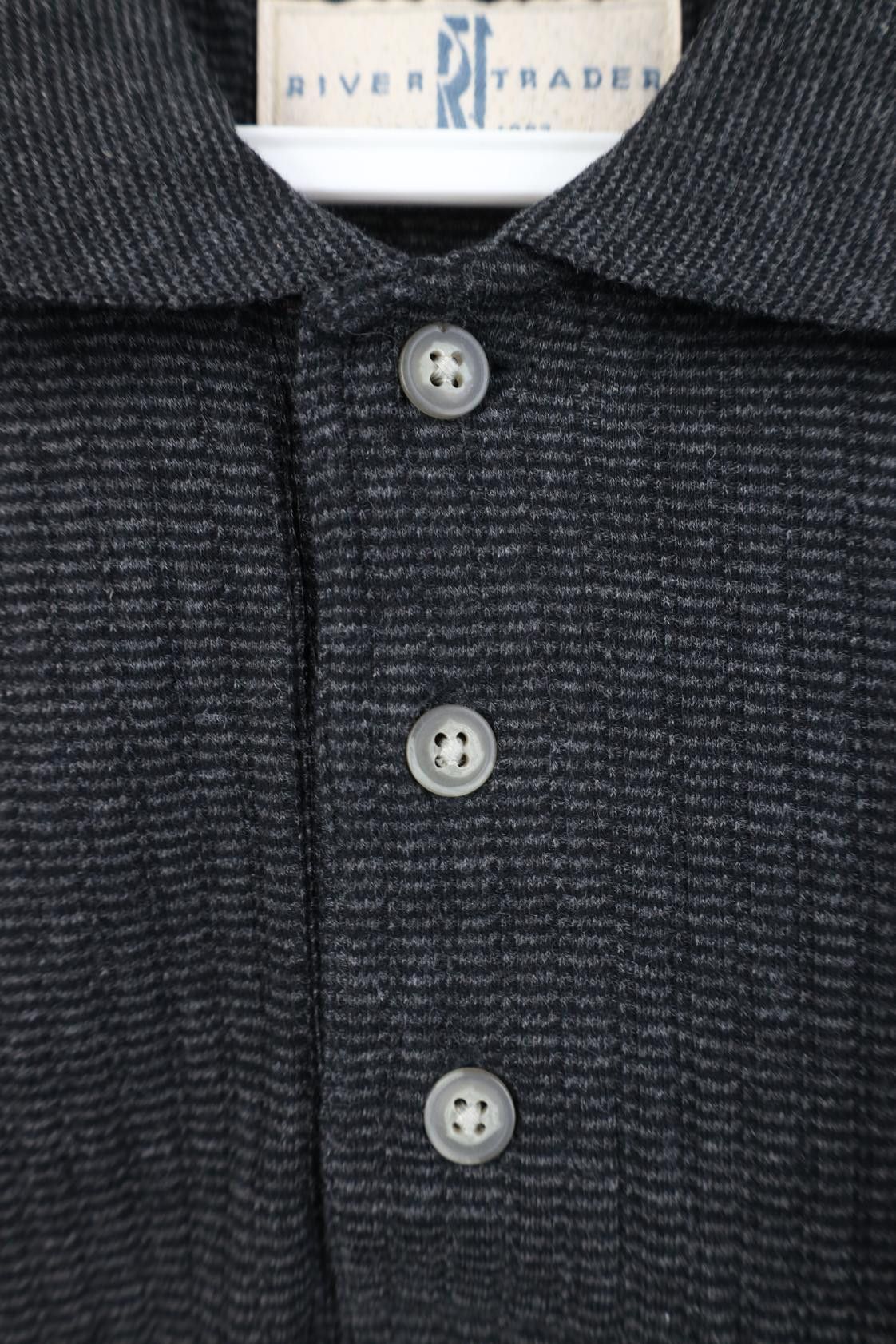 Vintage Deadstock Vintage 90s Streetwear Long Sleeve Polo Shirt Size US L / EU 52-54 / 3 - 6 Thumbnail