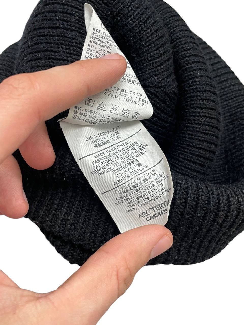 Arc'teryx Arcteryx Beanie Hat Cap Wool Big Logo Gorpcore Y2K Outdoor Size ONE SIZE - 5 Thumbnail