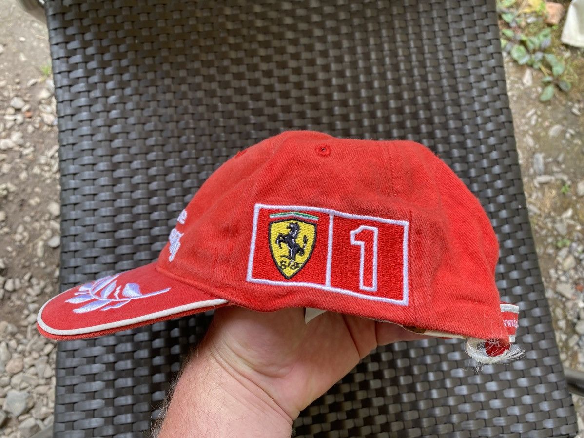 Ferrari Vintage Ferrari Michael Schumacher Cap Hat Marlboro Jaguar Size ONE SIZE - 2 Thumbnail
