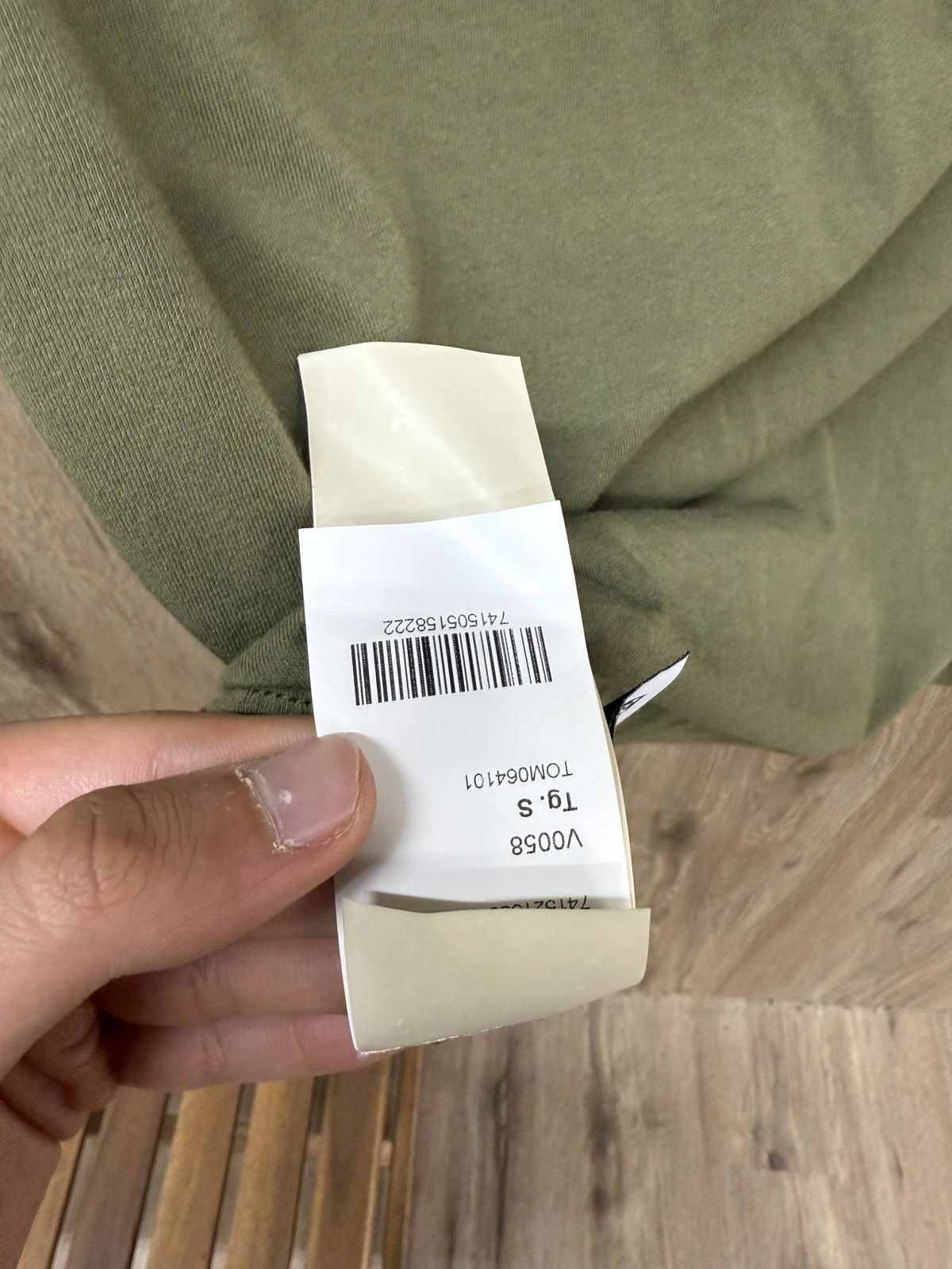Stone Island Stone Island Olive Green Short Sleeve Size US S / EU 44-46 / 1 - 11 Thumbnail
