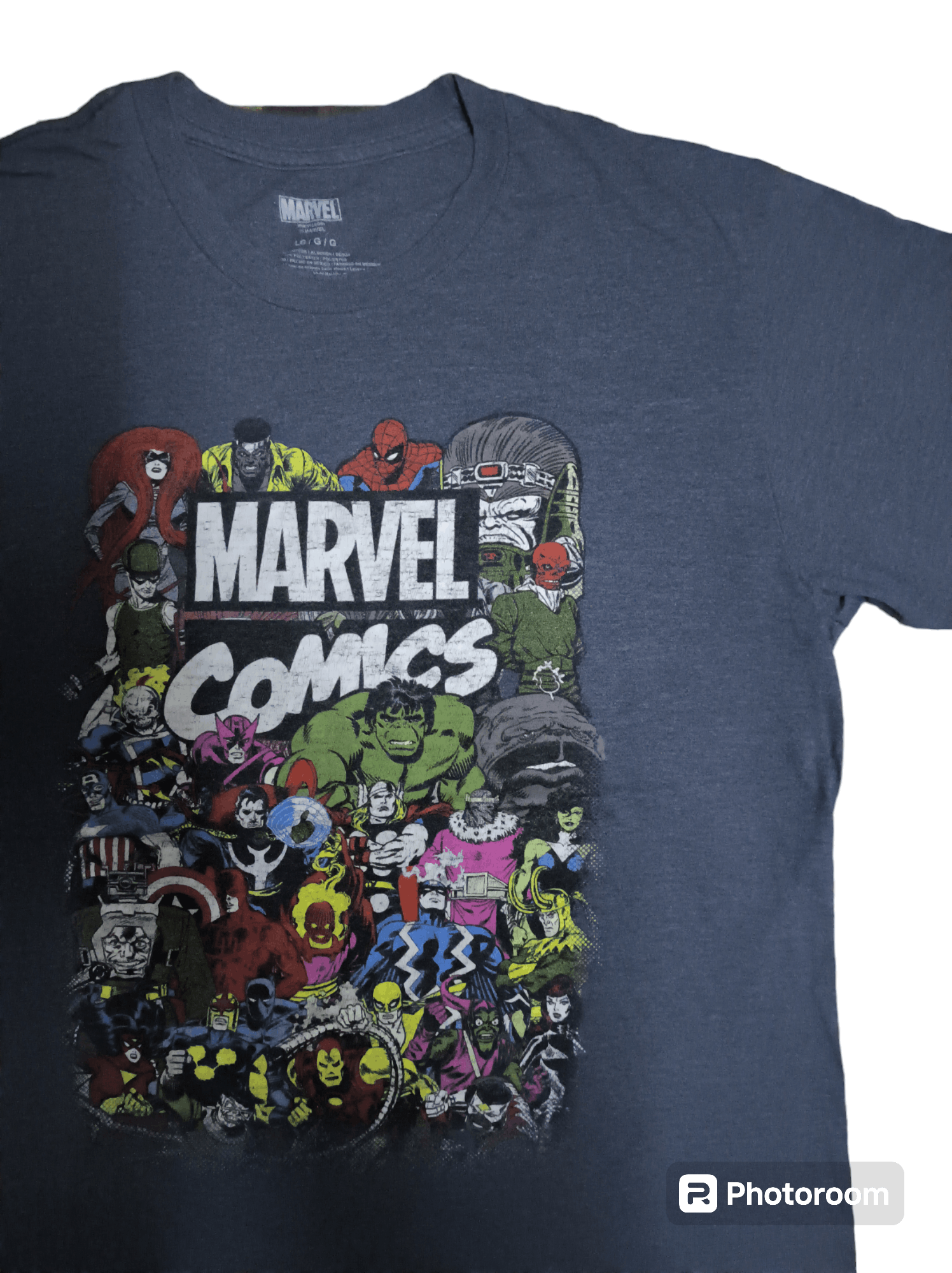 DC Comics × Marvel Comics RARE Superhero Marvel Comics Avengers Crew Size US L / EU 52-54 / 3 - 2 Thumbnail