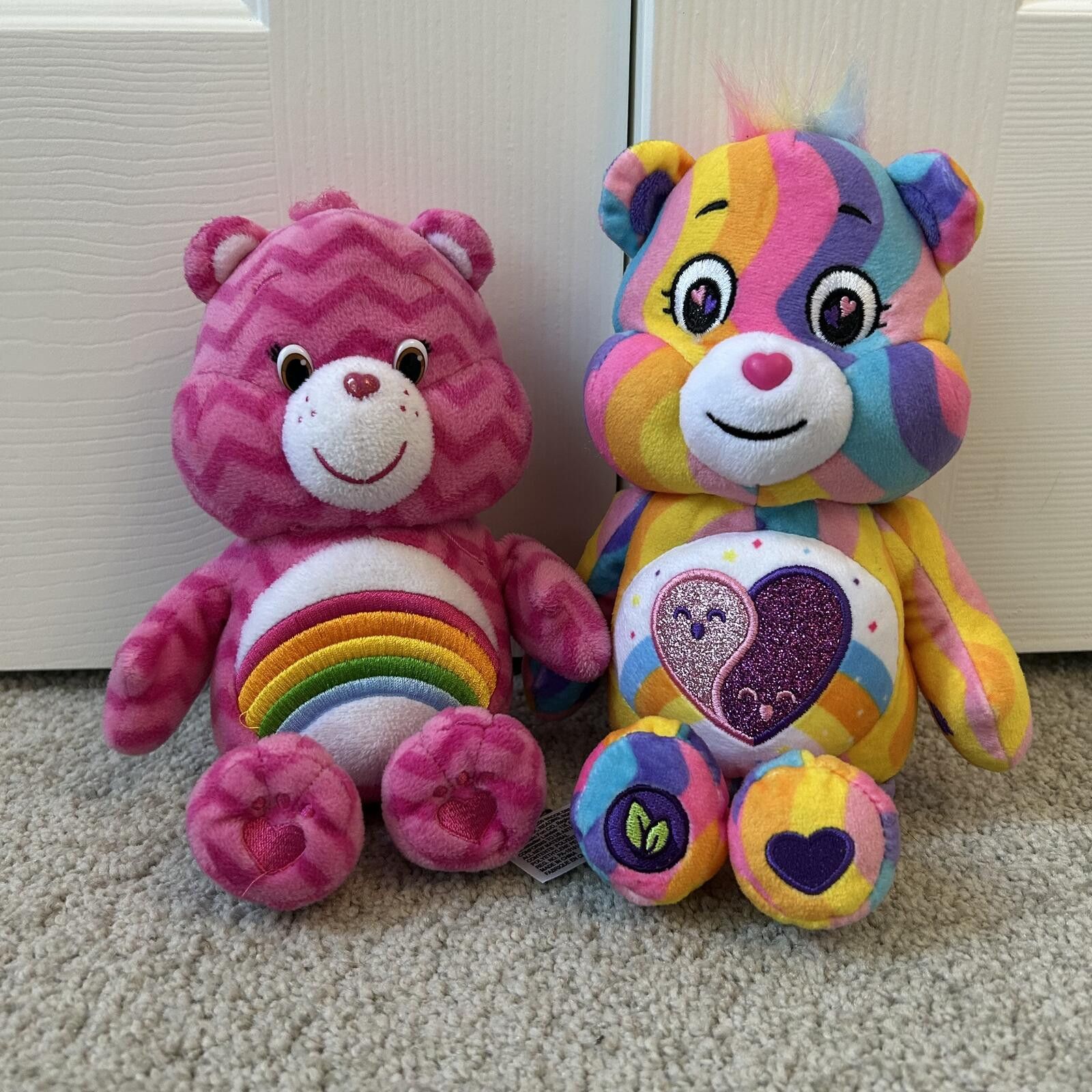 Other LOT OF 2 Care Bear Plush Toy Stuffed Animals - 2016, 2024 Size ONE SIZE - 1 Thumbnail