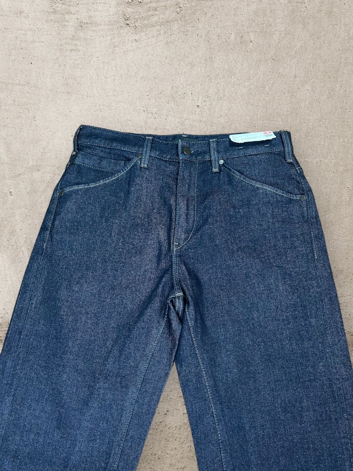 Japanese Brand Uniqlo Denim Engineering Japanes Syle Jeans Pants men @170 Size US 31 - 3 Thumbnail