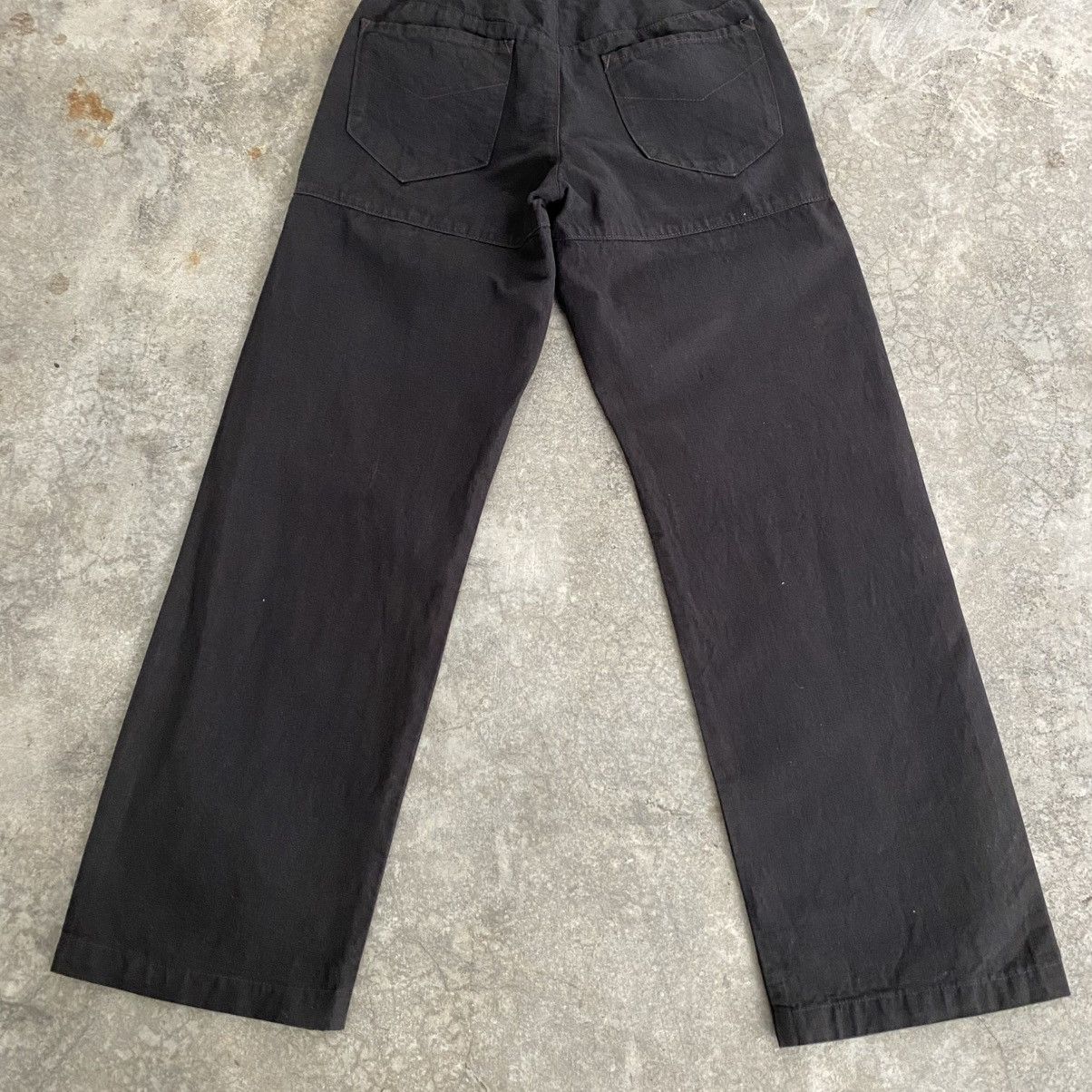 Jean Paul Gaultier Archive Gaultier Homme Objet Hemp Blend Wide Leg Jeans Size US 28 / EU 44 - 13 Thumbnail