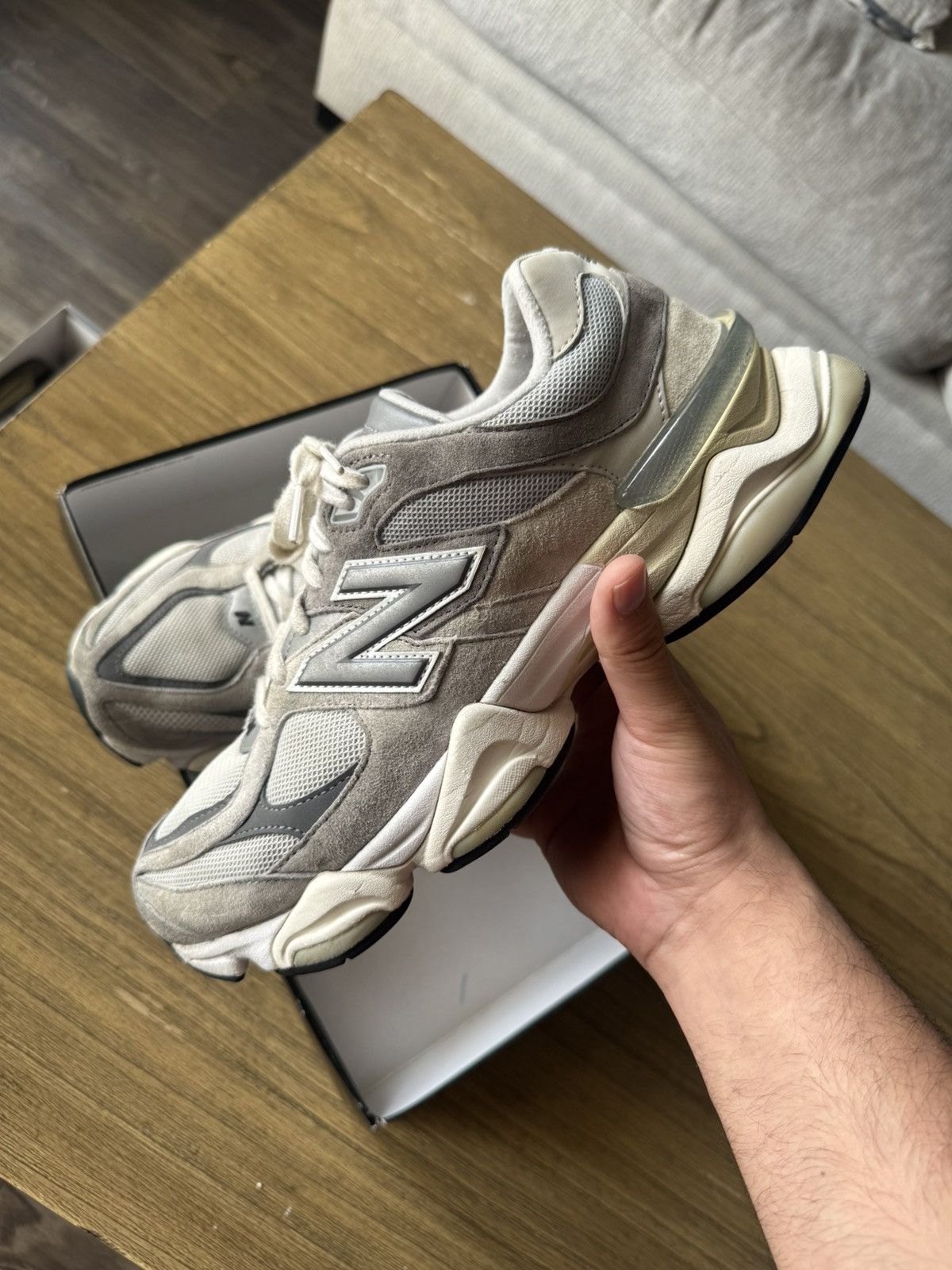New Balance New Balance 9060 Rain Cloud Sz 10.5 Size US 10.5 / EU 43-44 - 10 Thumbnail