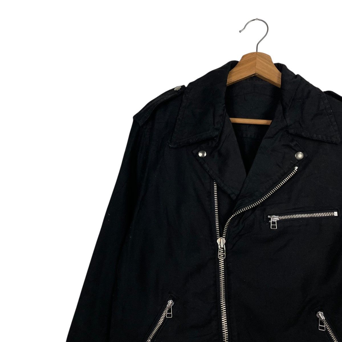 SHIPS Ships Double Colar Motorcycle Jacket Size US S / EU 44-46 / 1 - 6 Thumbnail