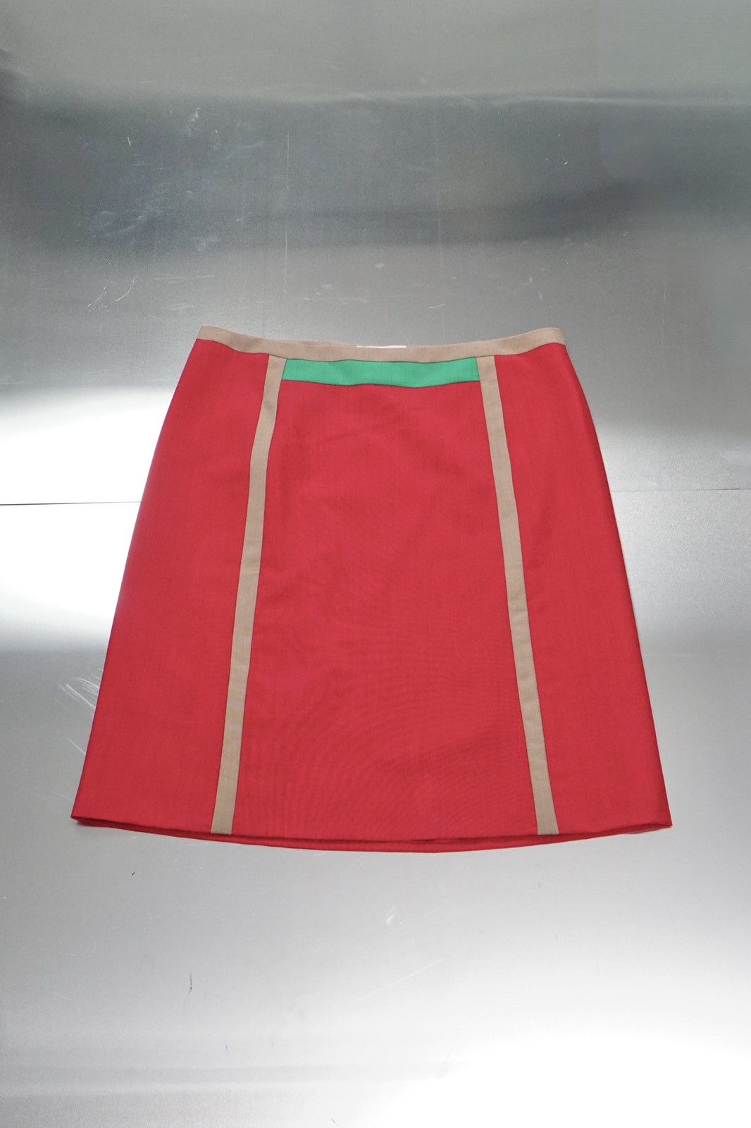 Prada Prada ss 2005 colorblock skirt Size 32" / US 10 / IT 46 - 1 Thumbnail