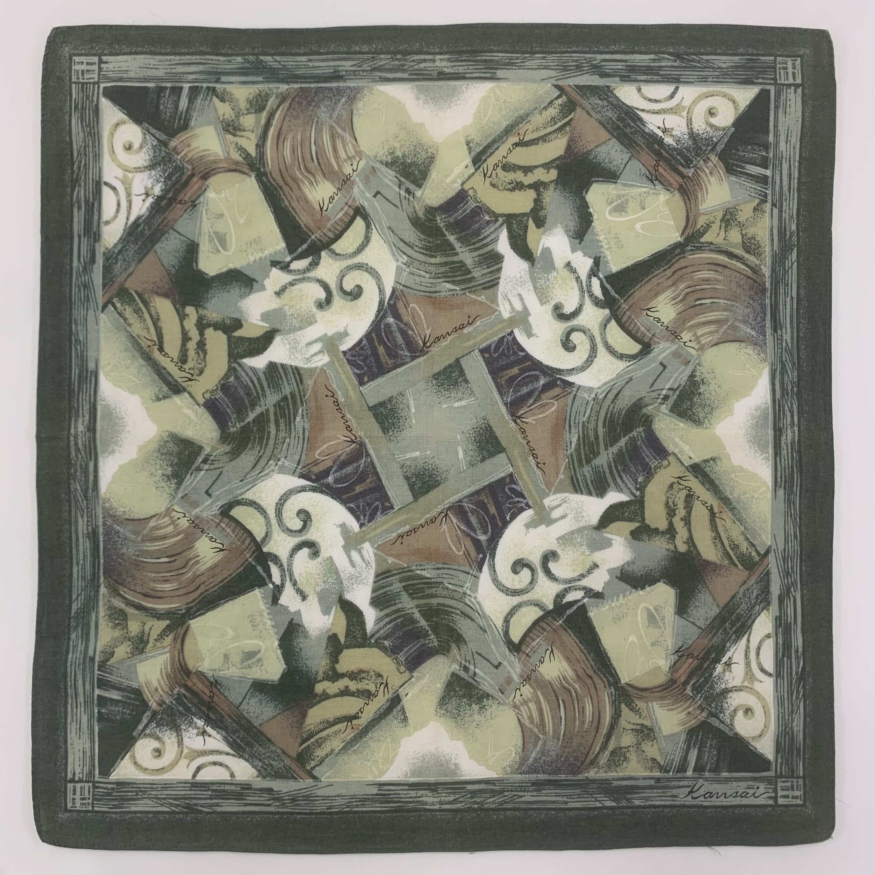 Kansai Yamamoto Kansai Yamamoto Handkerchief Bandana Neckerchief TB3332 Size ONE SIZE - 2 Thumbnail