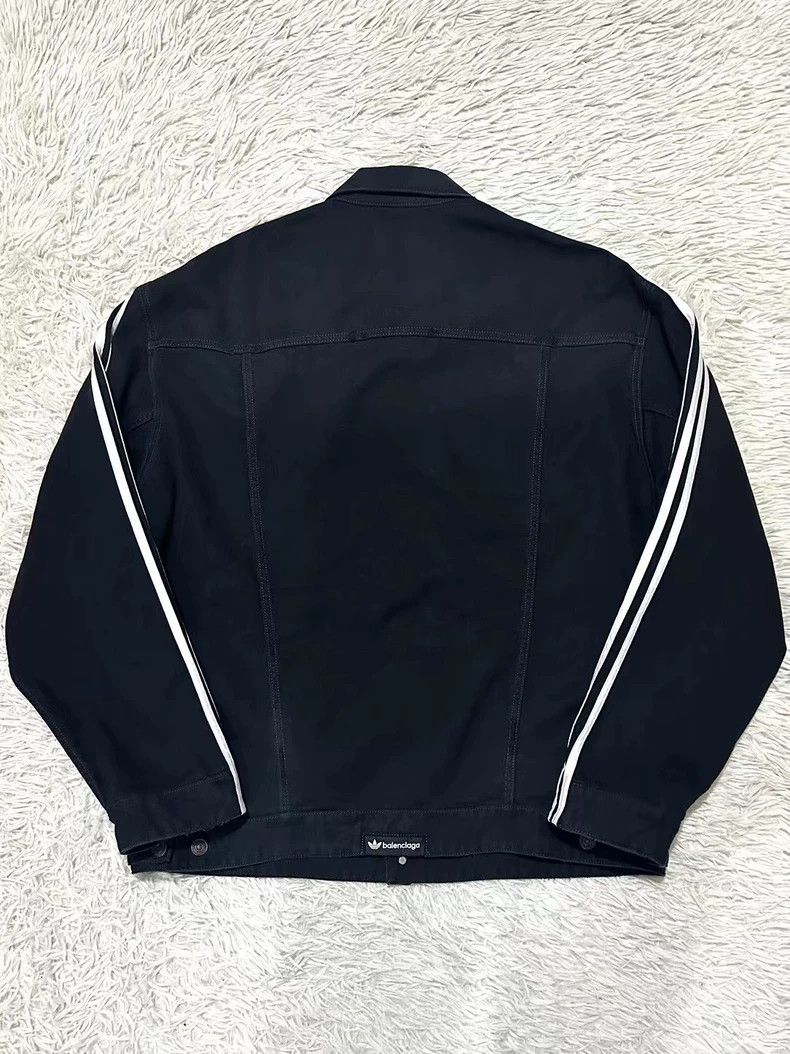 Balenciaga Balenciaga 23 SS Show Erosive Denim Jacket 2502-Nextarrow Size US M / EU 48-50 / 2 - 3 Thumbnail