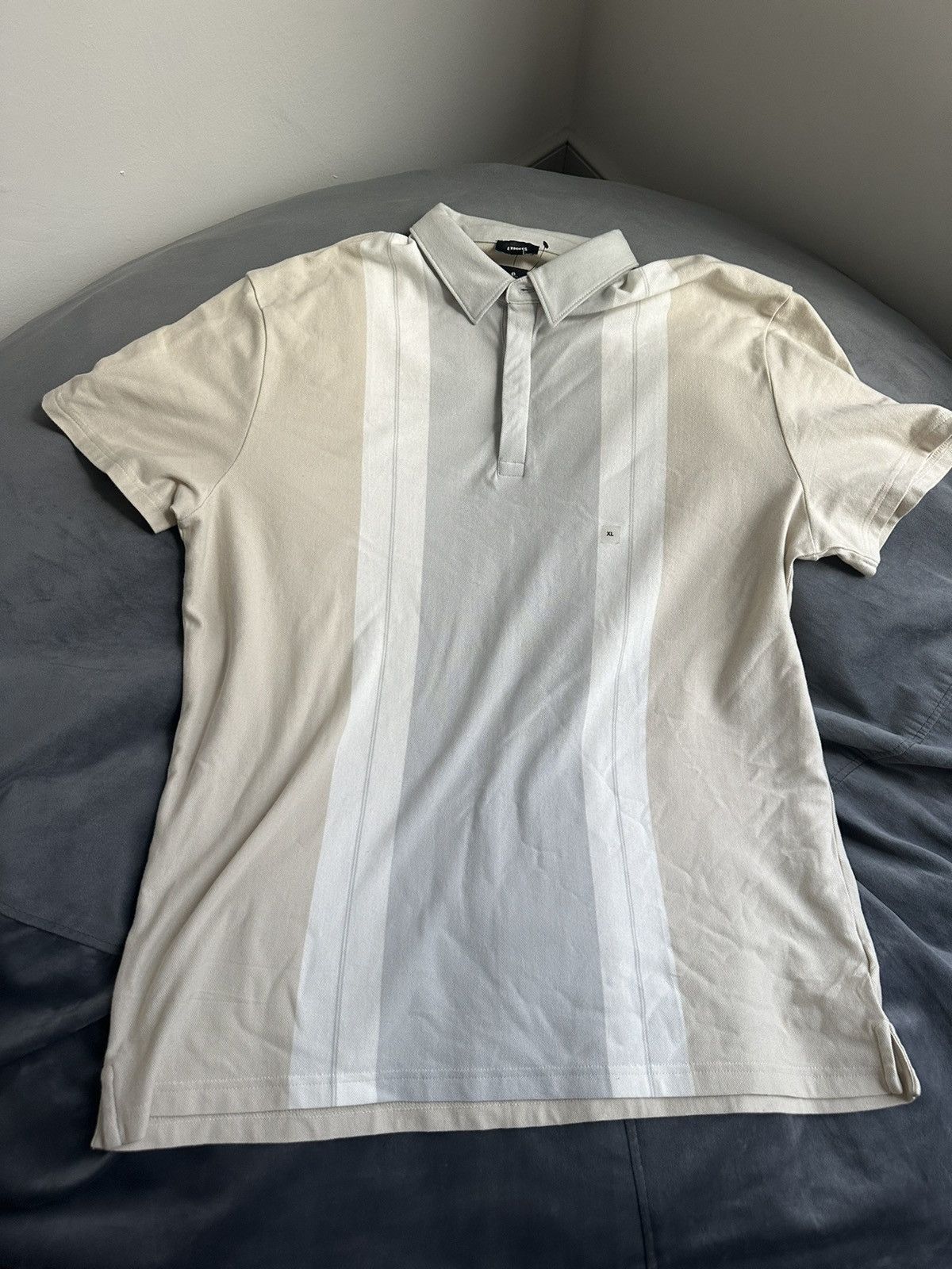 Express Express Polo Tee XL (BRAND NEW w/ TAGS) Size US XL / EU 56 / 4 - 1 Thumbnail