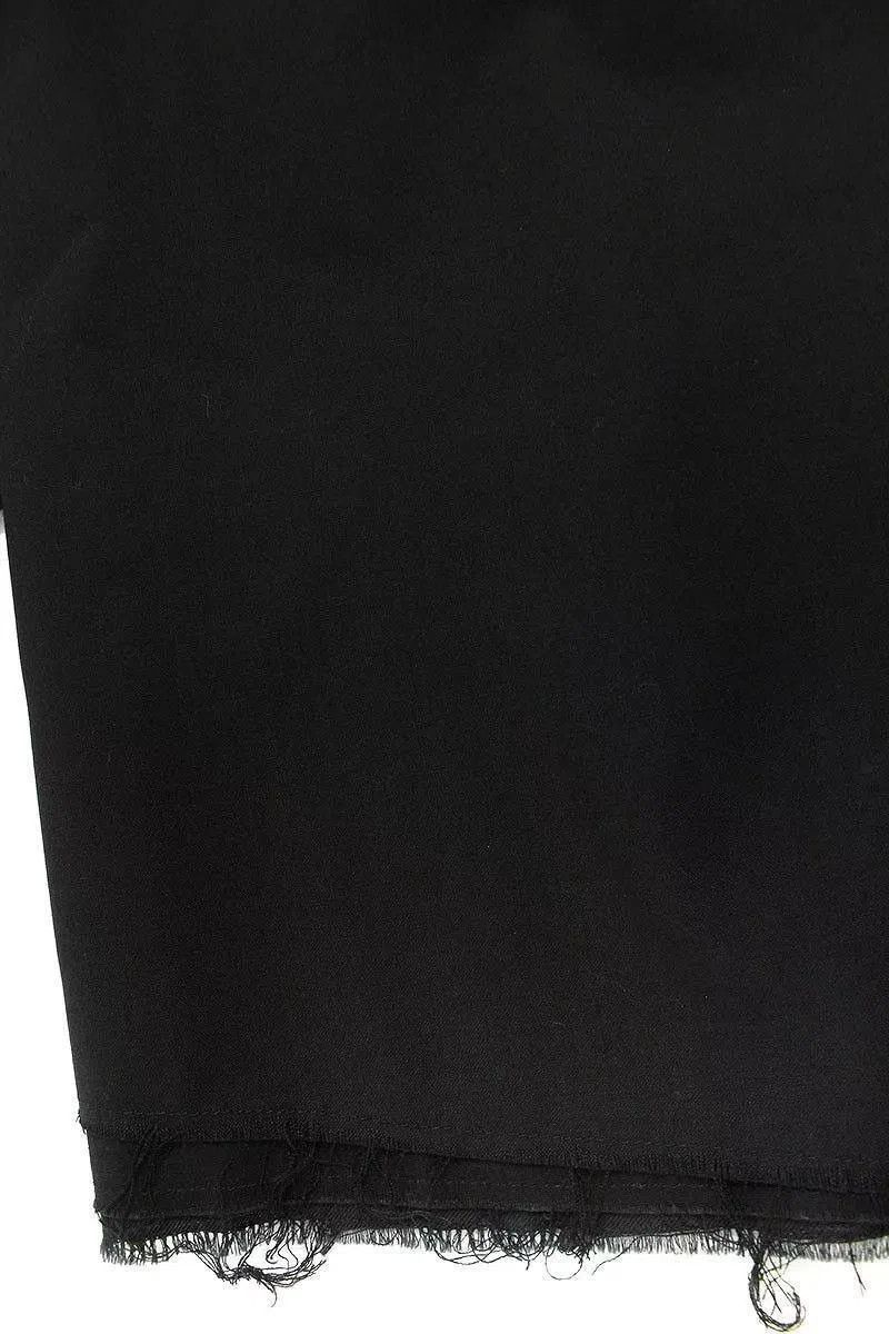 Yohji Yamamoto Black Long Single-Button Coat. Size US L / EU 52-54 / 3 - 5 Thumbnail