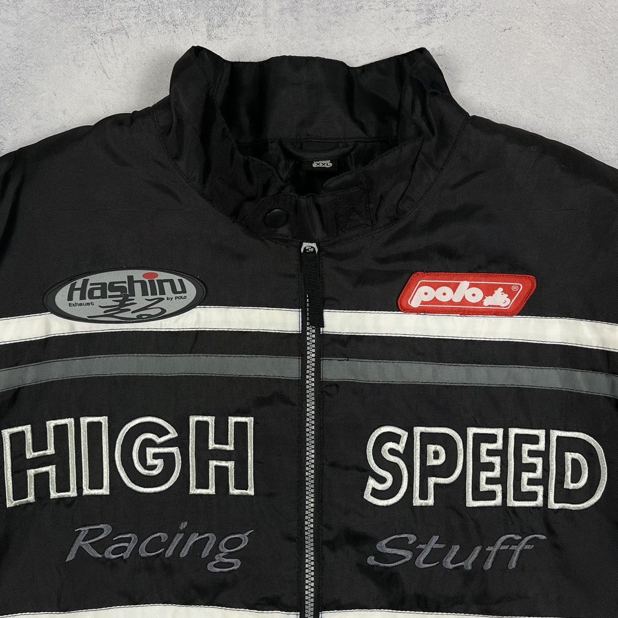NASCAR Vintage High Speed Racing Bomber Jacket 90’s Size US XXL / EU 58 / 5 - 7 Thumbnail