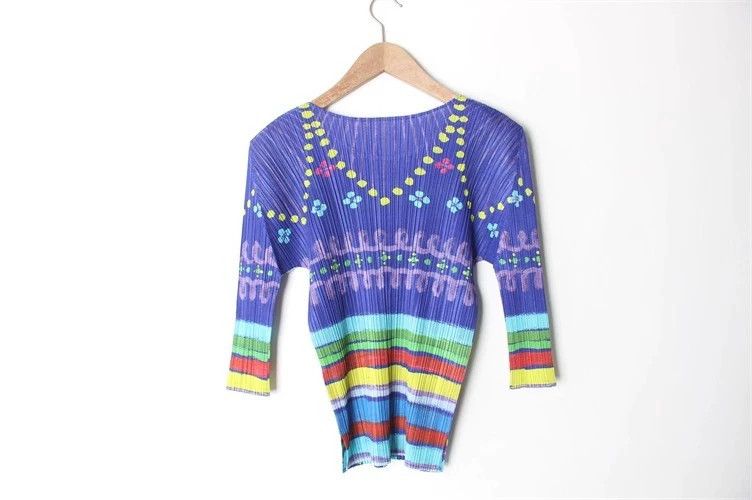 Issey Miyake Issey Miyake size:3 Vintage firework patterned pleated top Size XS / US 0-2 / IT 36-38 - 9 Thumbnail