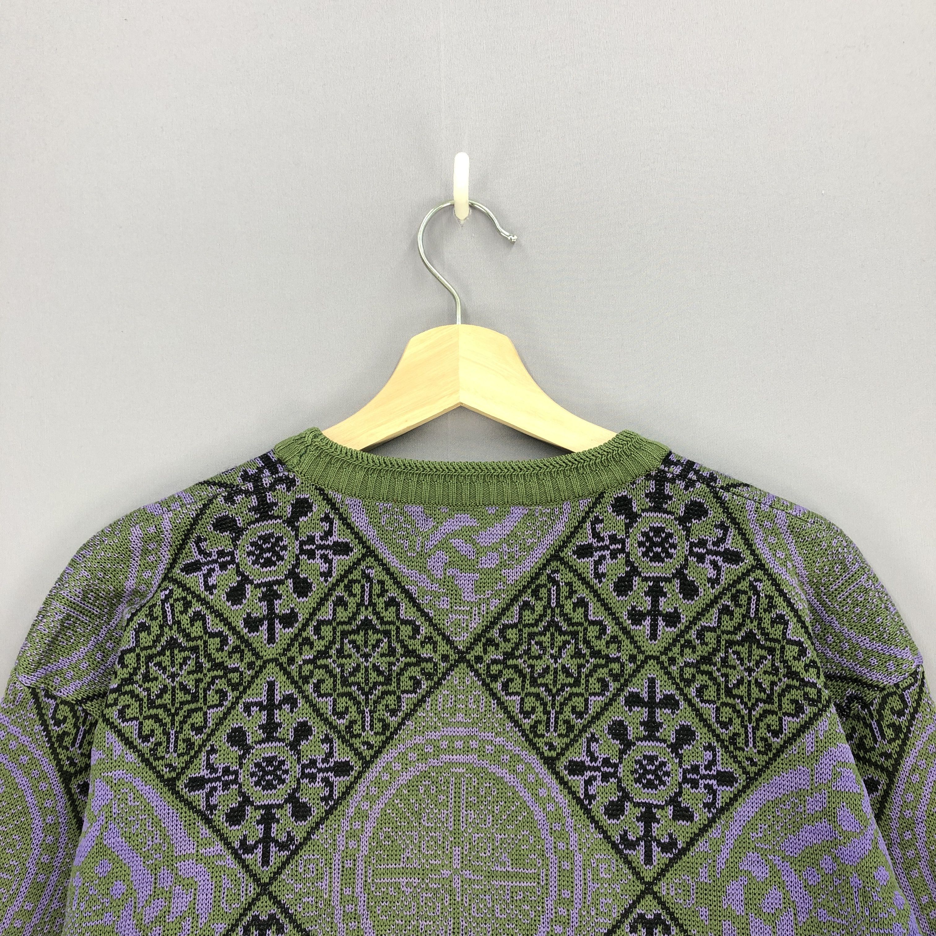 Homespun Knitwear × Vintage Vintage Nice Design Knitwear Japanese Brand Sweatshirt Size US M / EU 48-50 / 2 - 4 Thumbnail